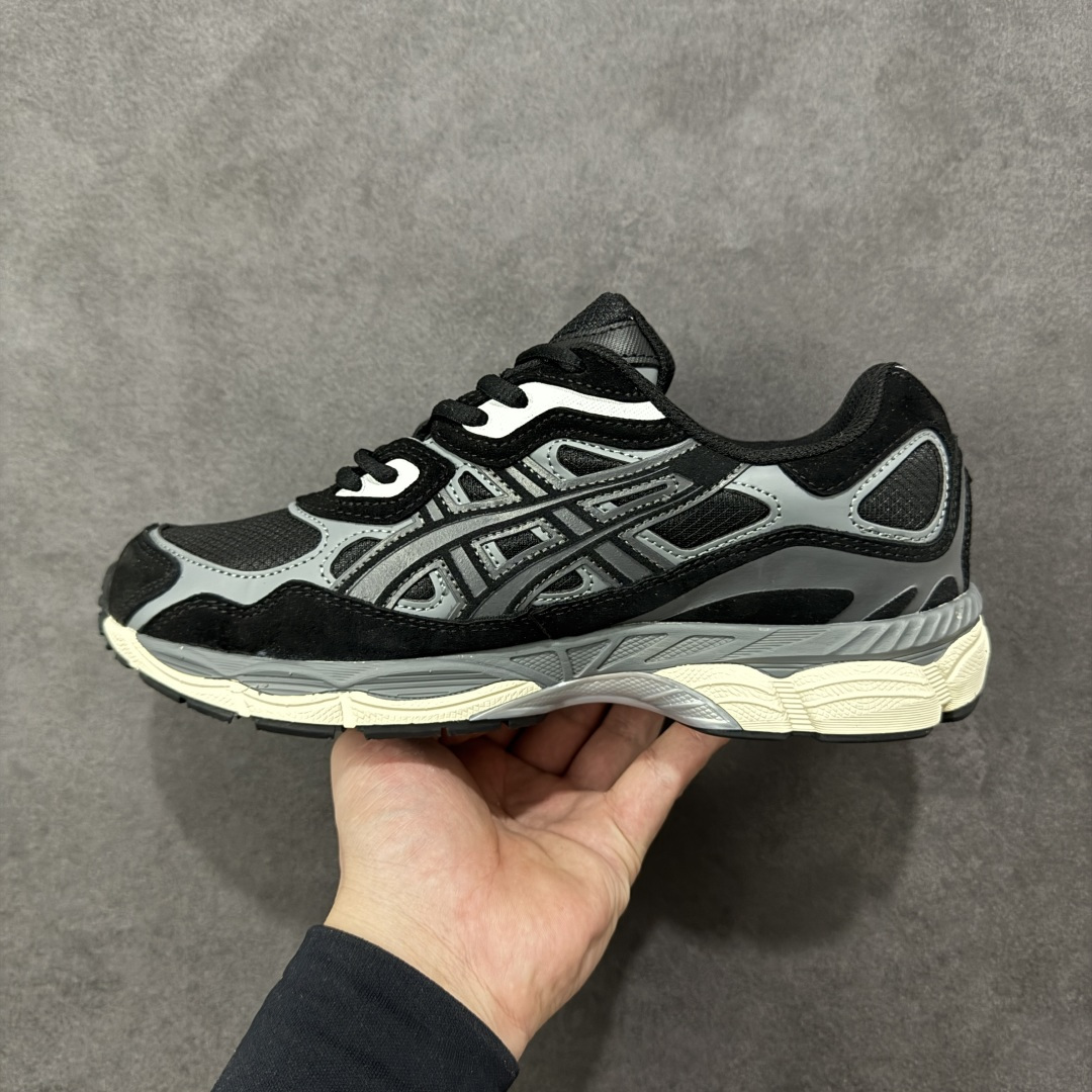 【纯原】ASICS GEL-NYC 亚瑟士 生活休闲鞋透气网眼鞋面 配合部分合成革材质 采用全新AHAR