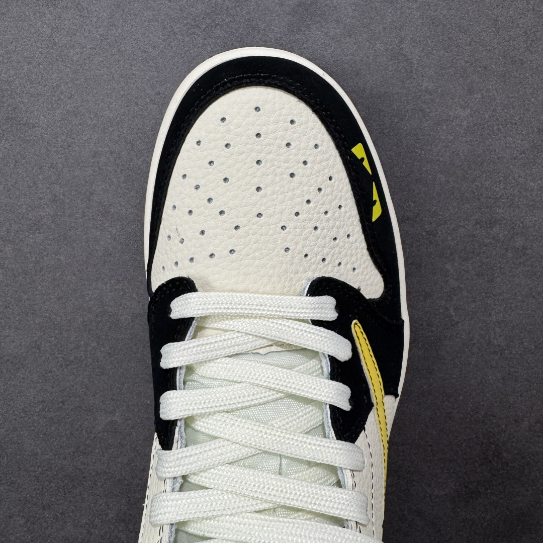 【纯原】Air Jordan 1 Low AJ1 乔1 芬迪联名 倒钩高端定制 低帮复古篮球鞋#定制鞋盒