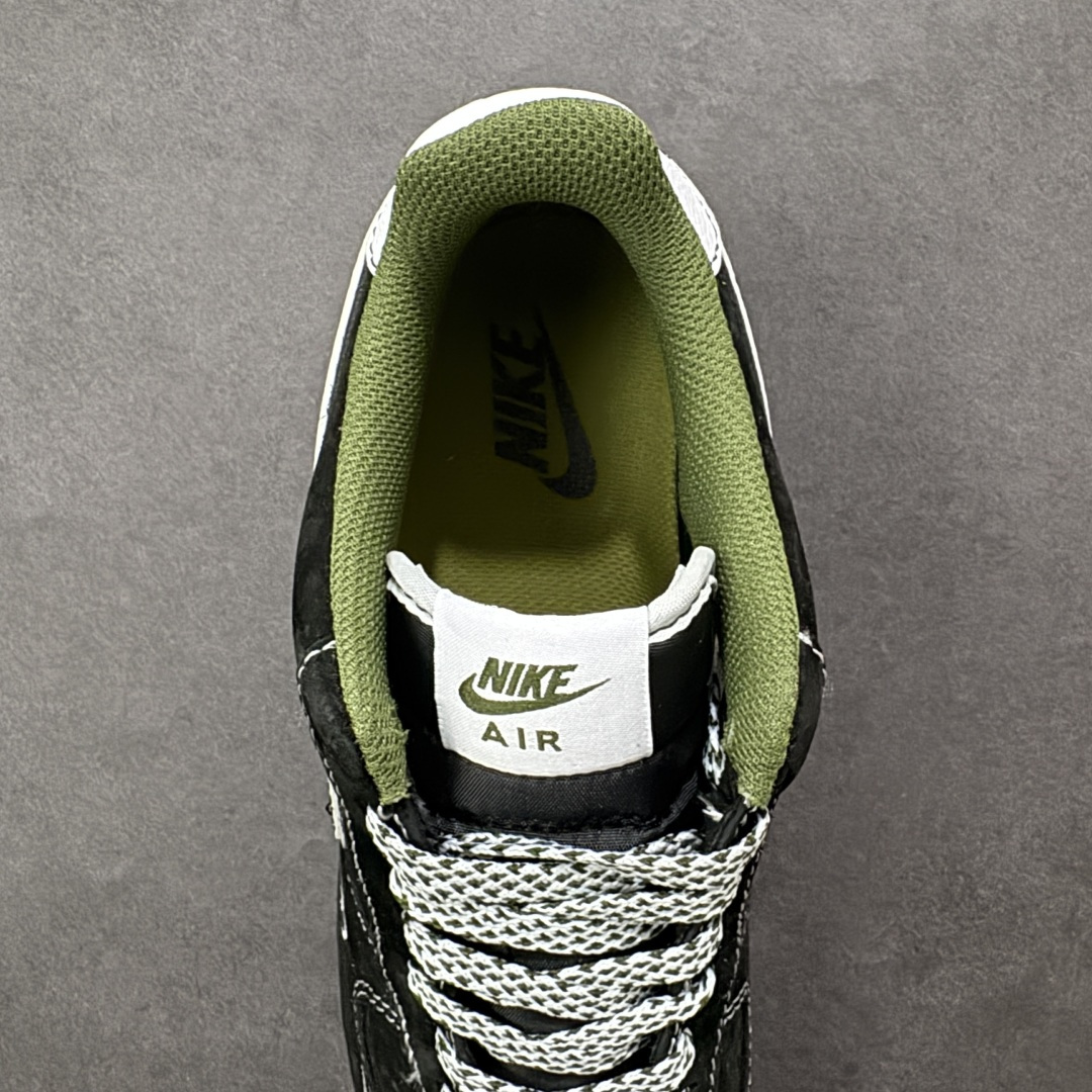 【纯原】NIke Air Force 1 '07 Low “古驰联名——黑军绿”空军一号 低帮 运动鞋 