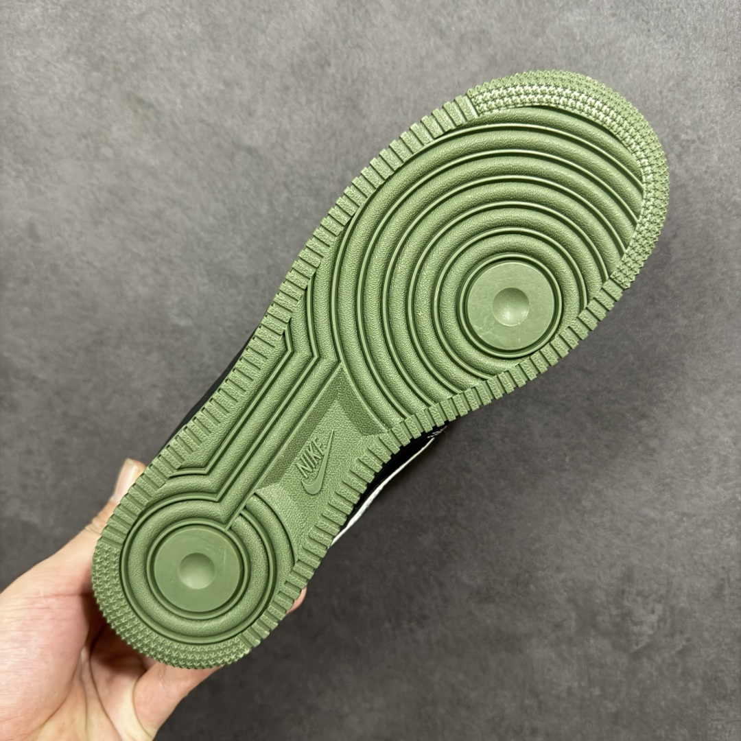 【纯原】NIke Air Force 1 '07 Low “古驰联名——黑军绿”空军一号 低帮 运动鞋 