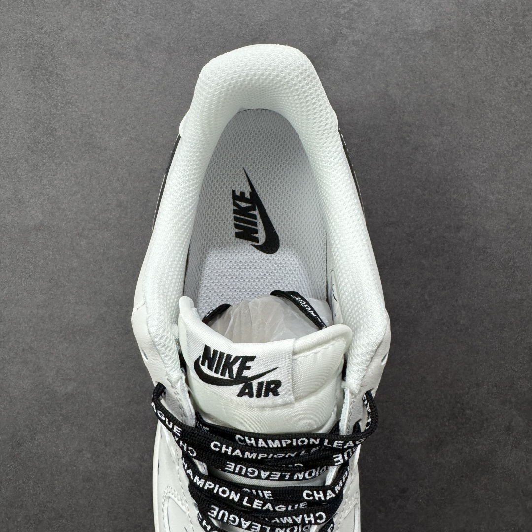 【纯原】Nike Air Force 1 '07 Low 白黑条形码 空军一号低帮休闲板鞋#原楦头原纸板