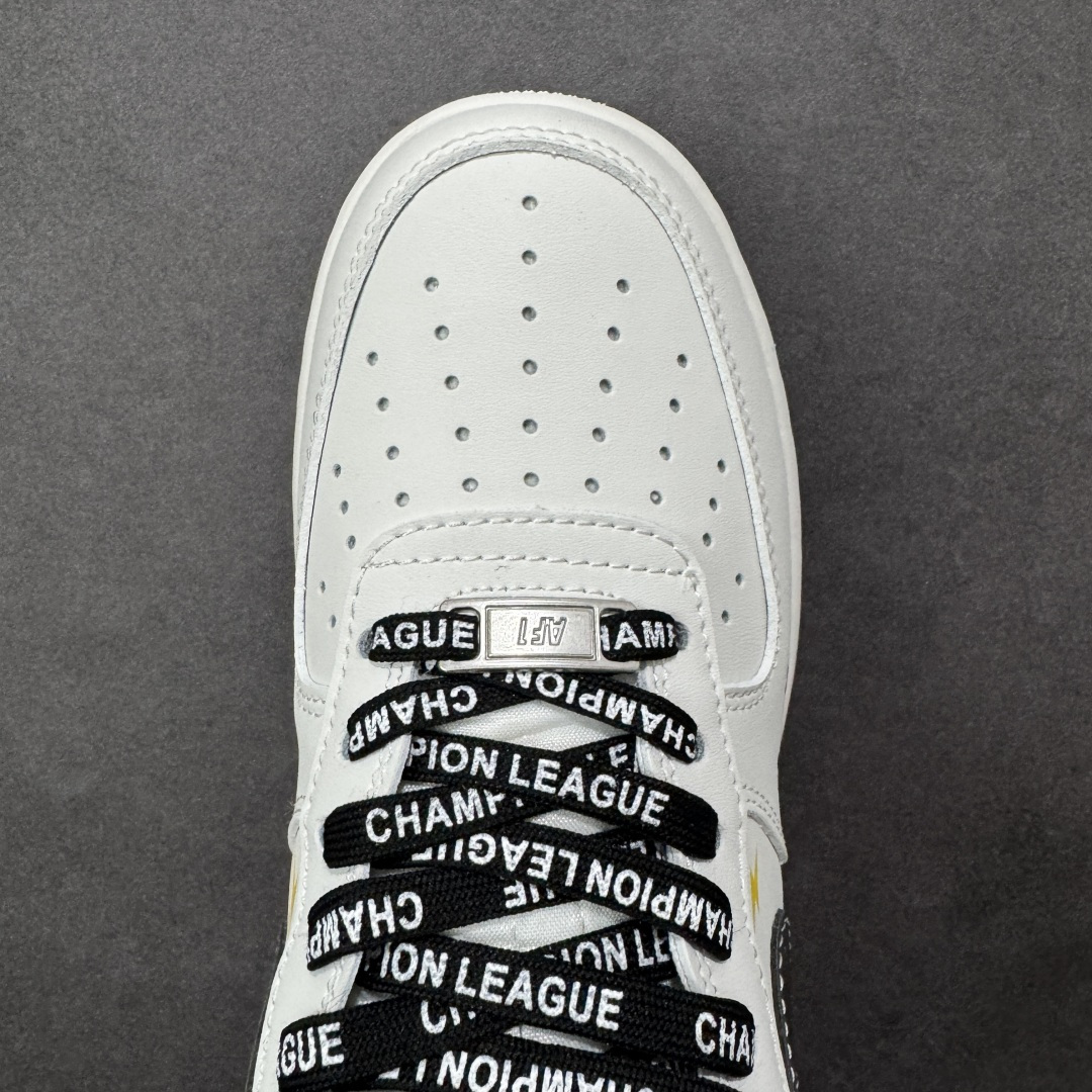 【纯原】Nike Air Force 1 '07 Low 白黑条形码 空军一号低帮休闲板鞋#原楦头原纸板