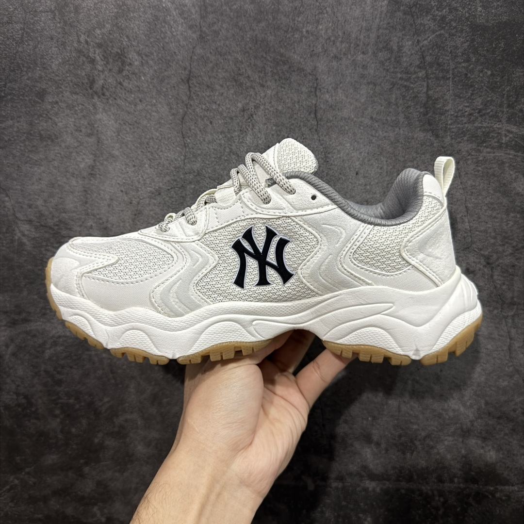 【纯原版】MLB Winner Chunky 25新款 NY百搭舒适休闲潮流运动厚底增高 防滑耐磨 低帮