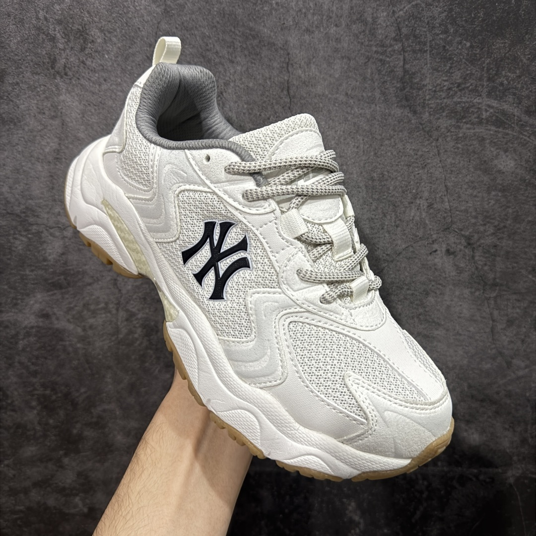 【纯原版】MLB Winner Chunky 25新款 NY百搭舒适休闲潮流运动厚底增高 防滑耐磨 低帮