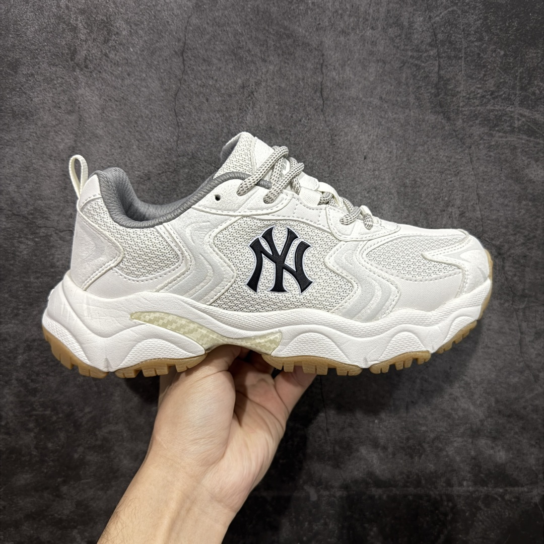 【纯原版】MLB Winner Chunky 25新款 NY百搭舒适休闲潮流运动厚底增高 防滑耐磨 低帮