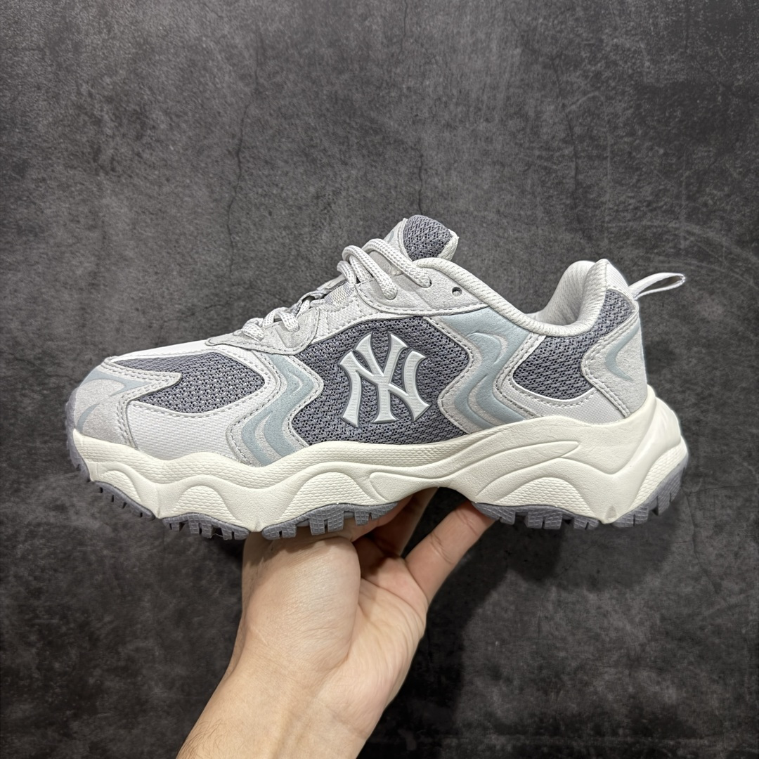 【纯原版】MLB Winner Chunky 25新款 NY百搭舒适休闲潮流运动厚底增高 防滑耐磨 低帮