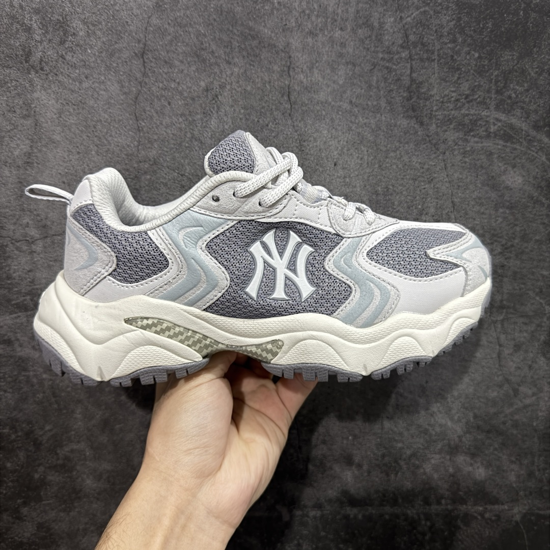 【纯原版】MLB Winner Chunky 25新款 NY百搭舒适休闲潮流运动厚底增高 防滑耐磨 低帮