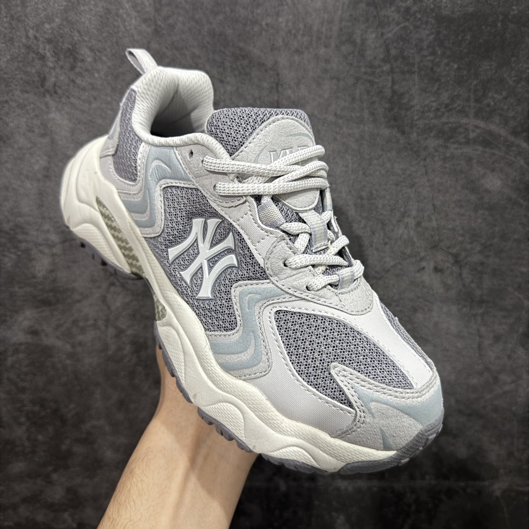 【纯原版】MLB Winner Chunky 25新款 NY百搭舒适休闲潮流运动厚底增高 防滑耐磨 低帮