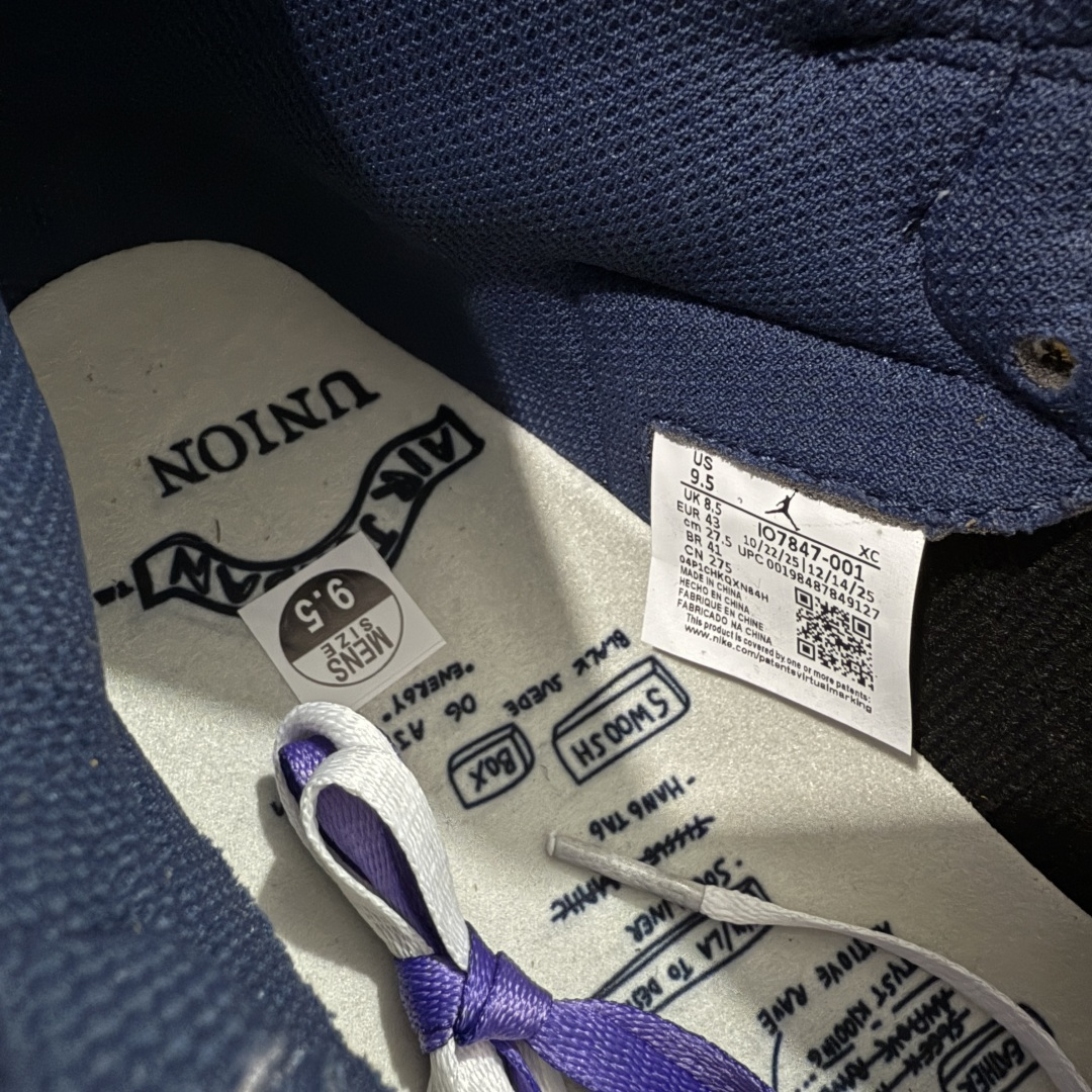 【纯原】Fragment Design x Union x Air Jordan 1 High OG S