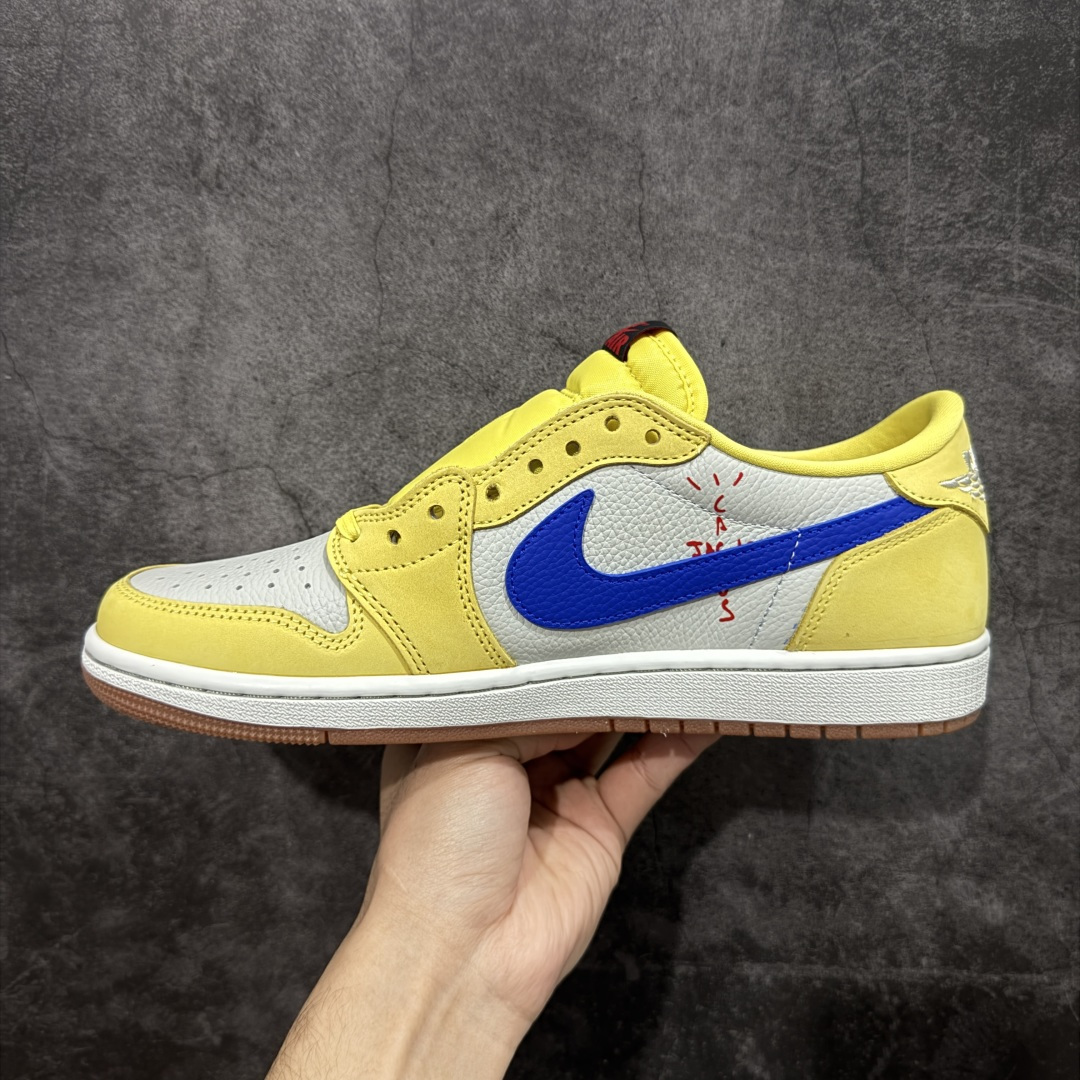 【纯原】Travis Scott x Air Jordan AJ1 Low OG SP TS联名 倒钩低