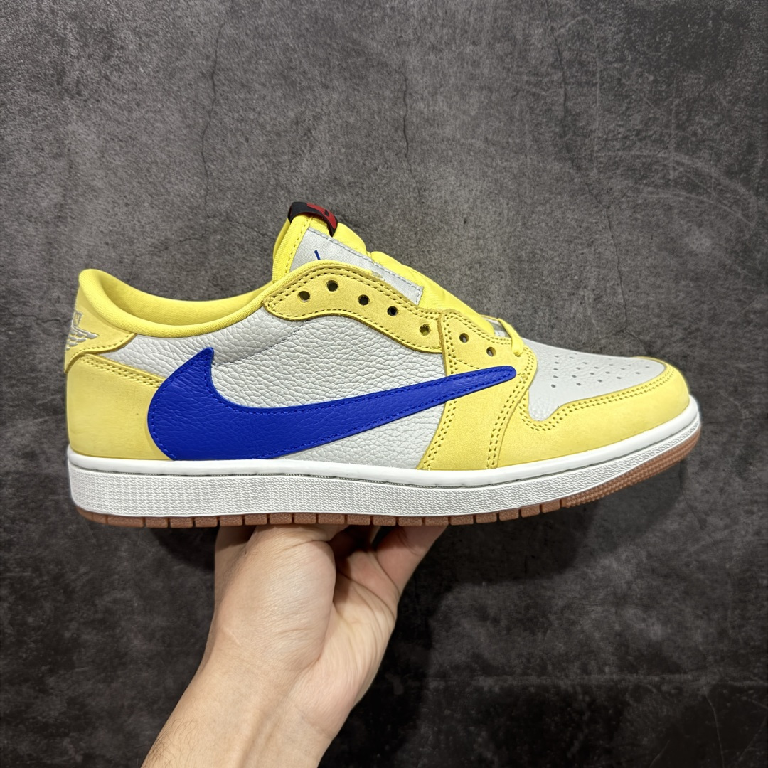 【纯原】Travis Scott x Air Jordan AJ1 Low OG SP TS联名 倒钩低
