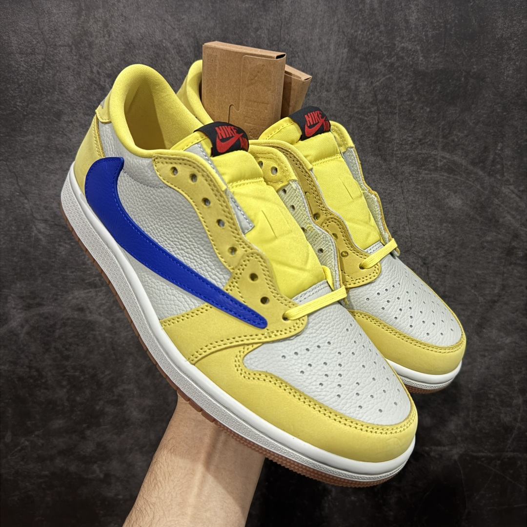 【纯原】Travis Scott x Air Jordan AJ1 Low OG SP TS联名 倒钩低