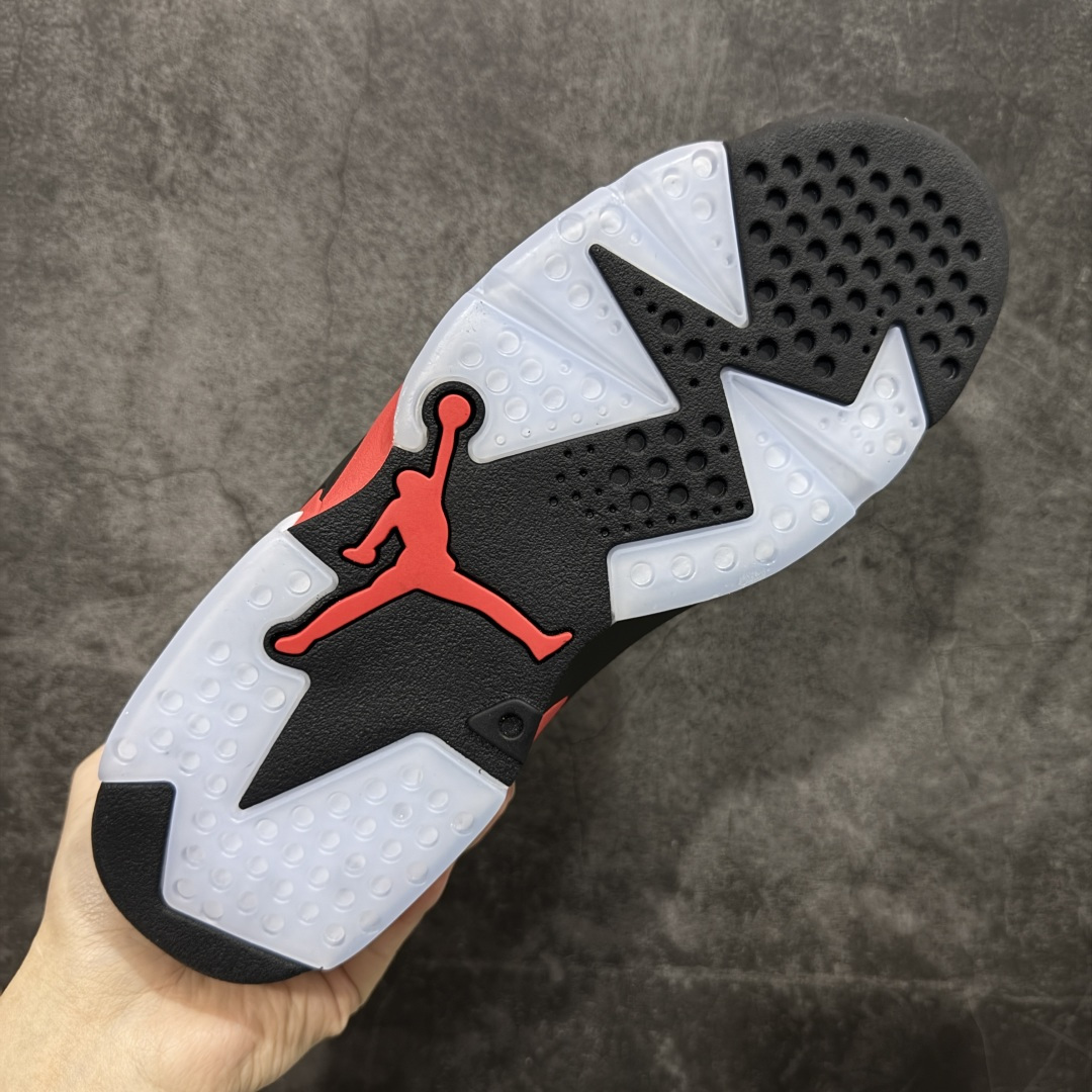 【纯原】Air Jordan AJ6 Retro 反转红外线2026复刻黑红 CT8529-001 莞产
