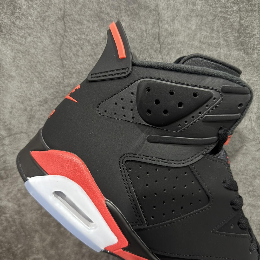【纯原】Air Jordan AJ6 Retro 反转红外线2026复刻黑红 CT8529-001 莞产