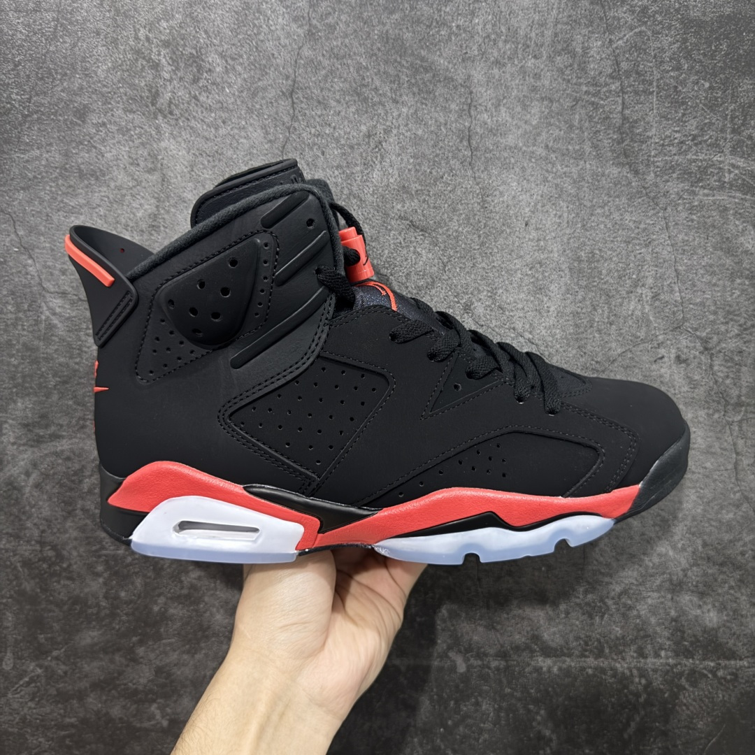 【纯原】Air Jordan AJ6 Retro 反转红外线2026复刻黑红 CT8529-001 莞产