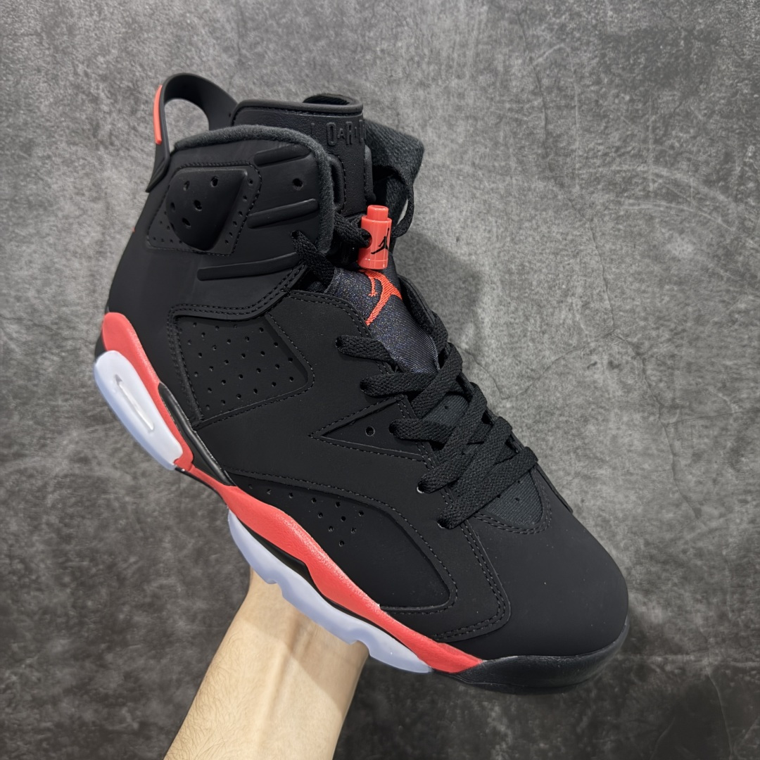 【纯原】Air Jordan AJ6 Retro 反转红外线2026复刻黑红 CT8529-001 莞产