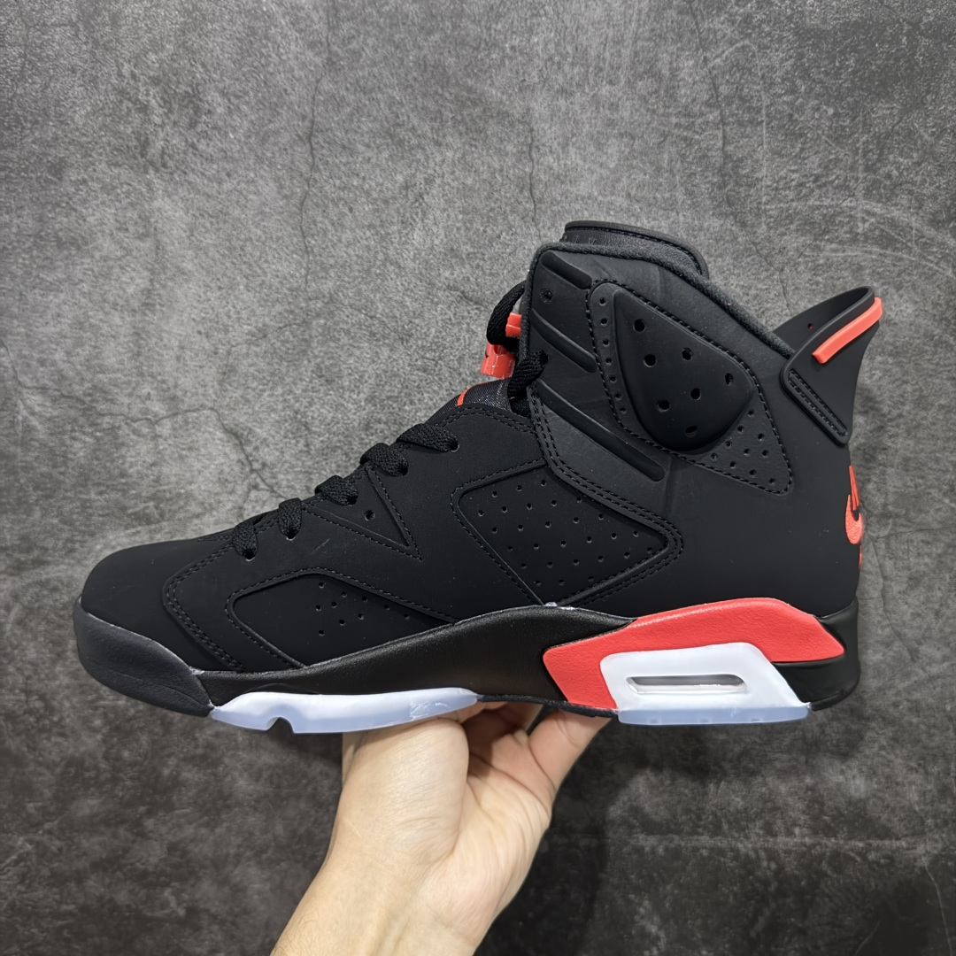 【纯原】Air Jordan AJ6 Retro 反转红外线2026复刻黑红 CT8529-001 莞产