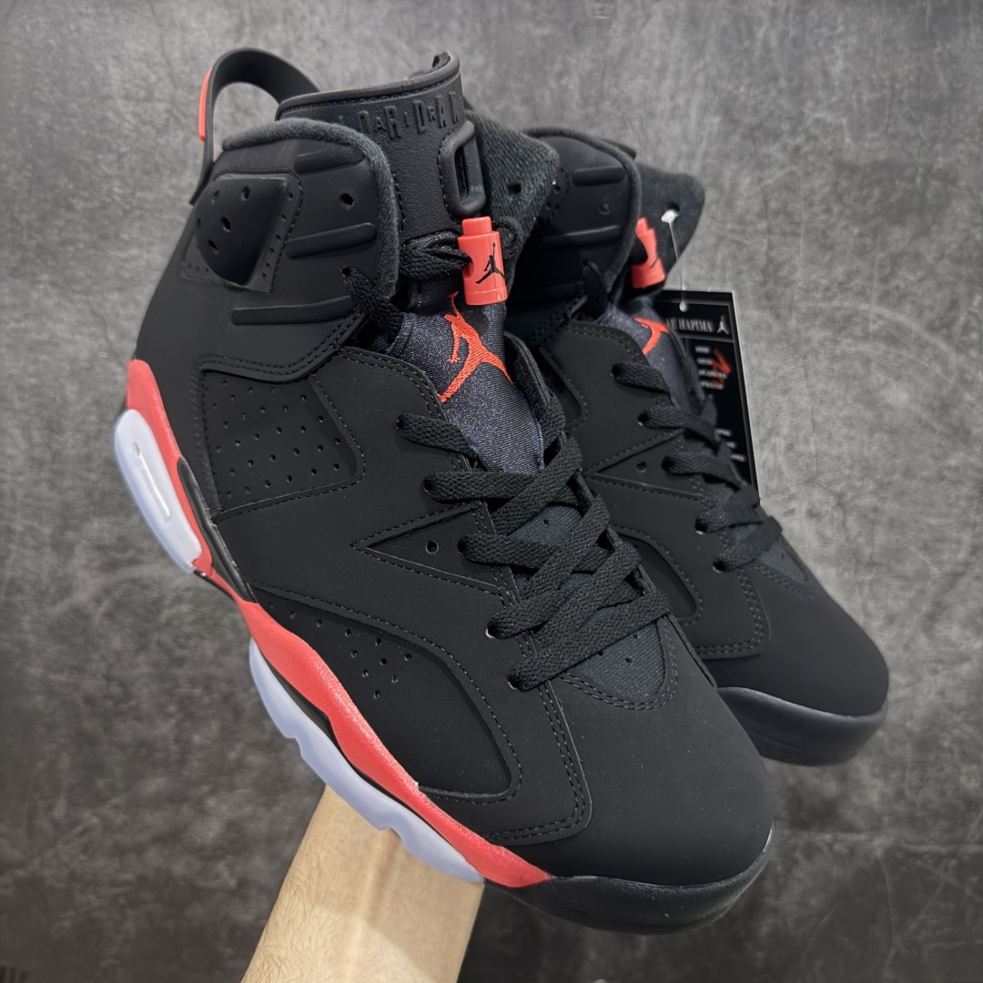【纯原】Air Jordan AJ6 Retro 反转红外线2026复刻黑红 CT8529-001 莞产