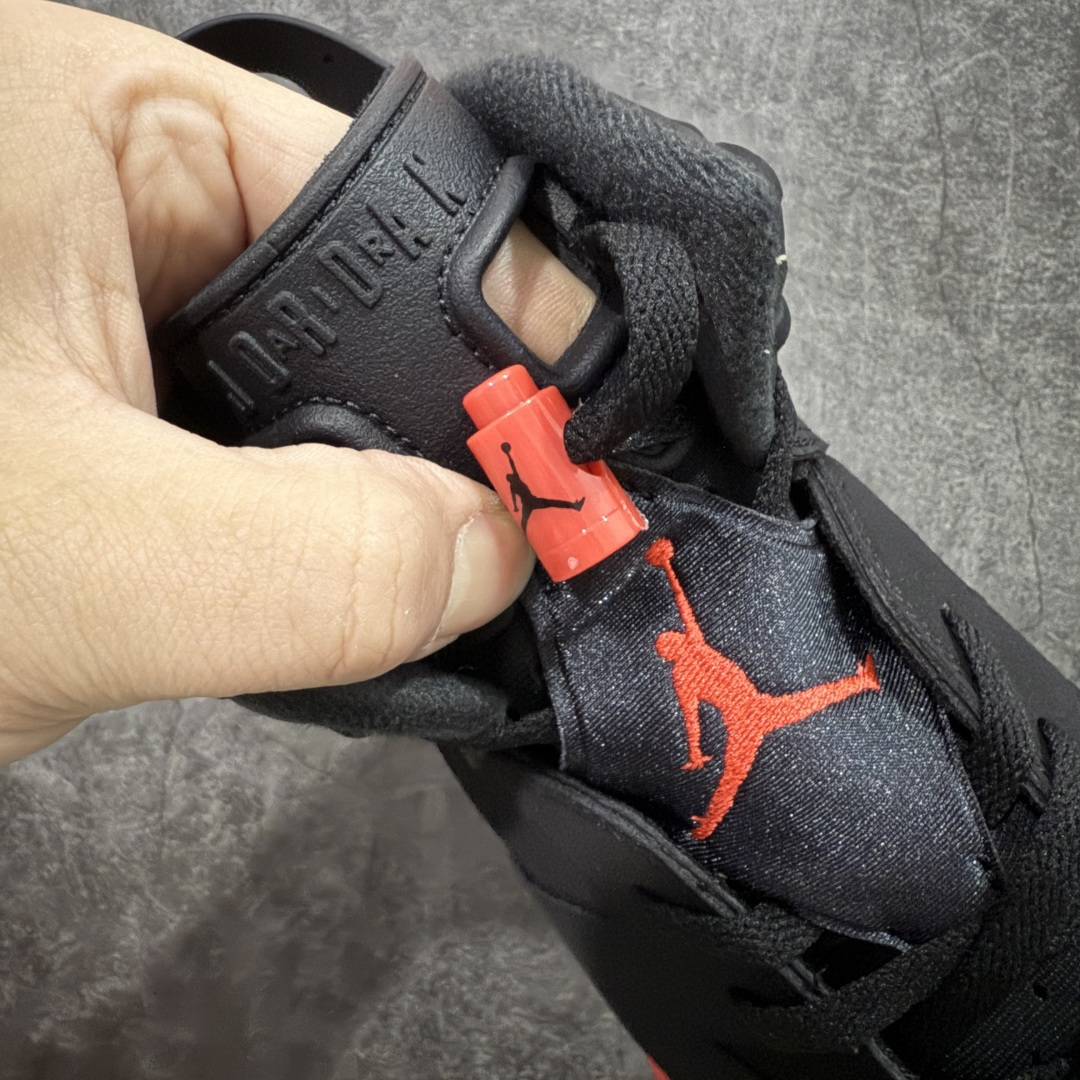 【纯原】Air Jordan AJ6 Retro 反转红外线2026复刻黑红 CT8529-001 莞产