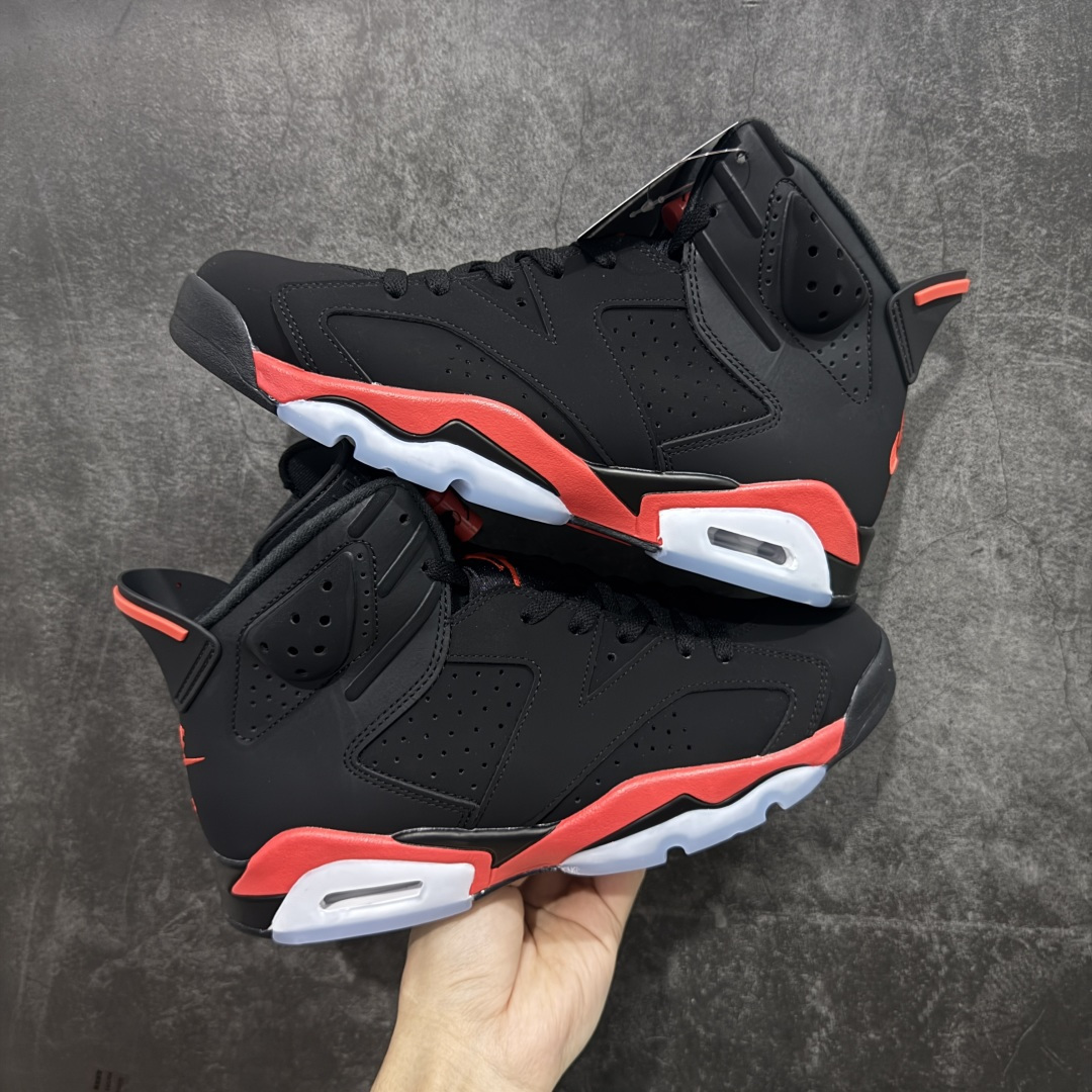 【纯原】Air Jordan AJ6 Retro 反转红外线2026复刻黑红 CT8529-001 莞产