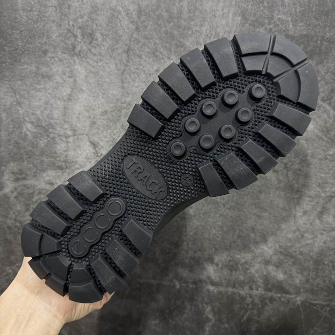 【纯原】ecco爱步 踪迹30 牛皮 时尚百搭 高帮 生活休闲鞋马丁靴 独家注塑工艺 渠道原单 实体代购