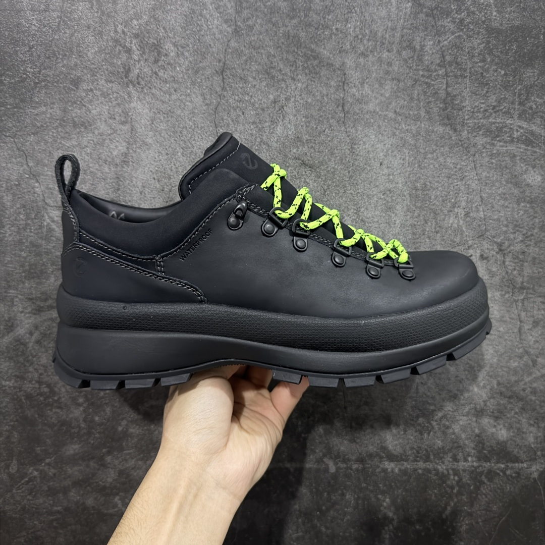 【纯原】ecco爱步 踪迹30 牛皮 时尚百搭 中帮 生活休闲鞋马丁靴 独家注塑工艺 渠道原单 实体代购