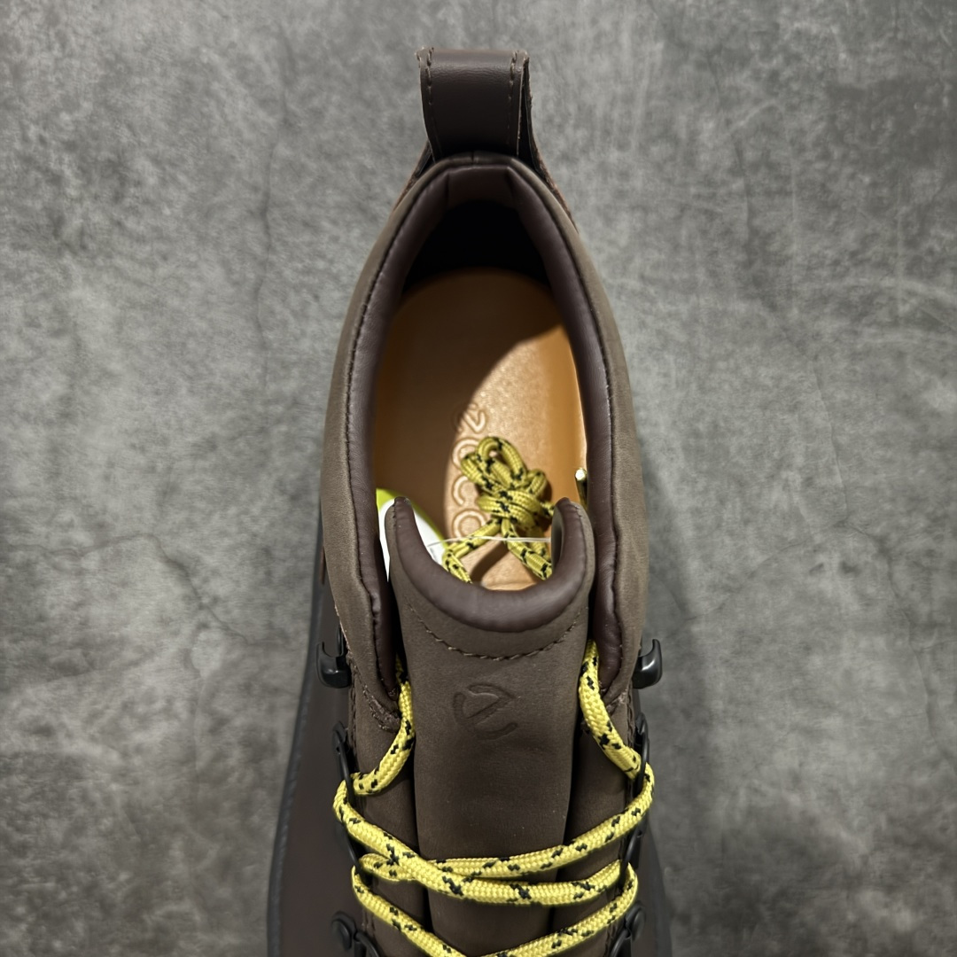 【纯原】ecco爱步 踪迹30 牛皮 时尚百搭 中帮 生活休闲鞋马丁靴 独家注塑工艺 渠道原单 实体代购