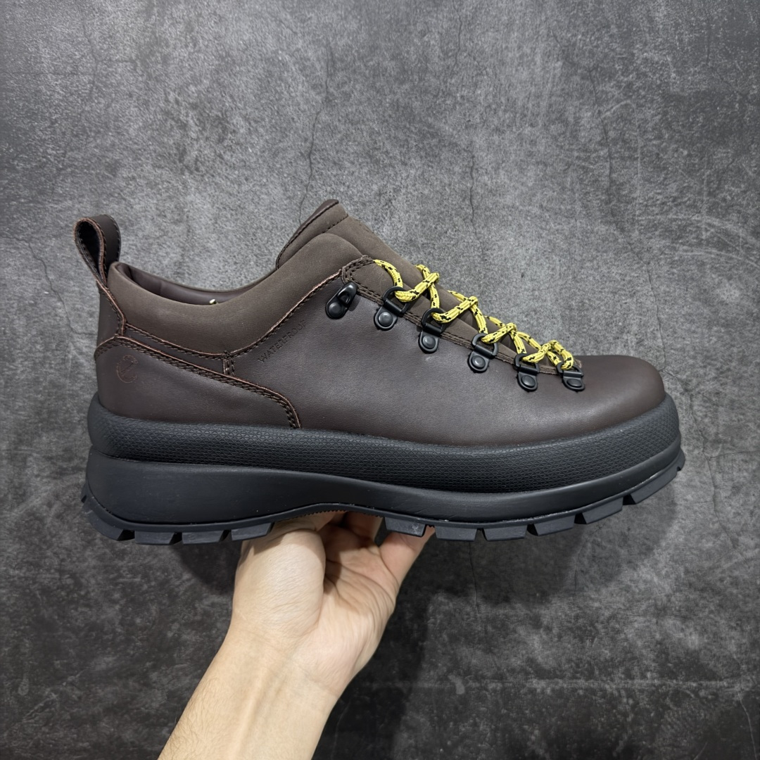 【纯原】ecco爱步 踪迹30 牛皮 时尚百搭 中帮 生活休闲鞋马丁靴 独家注塑工艺 渠道原单 实体代购