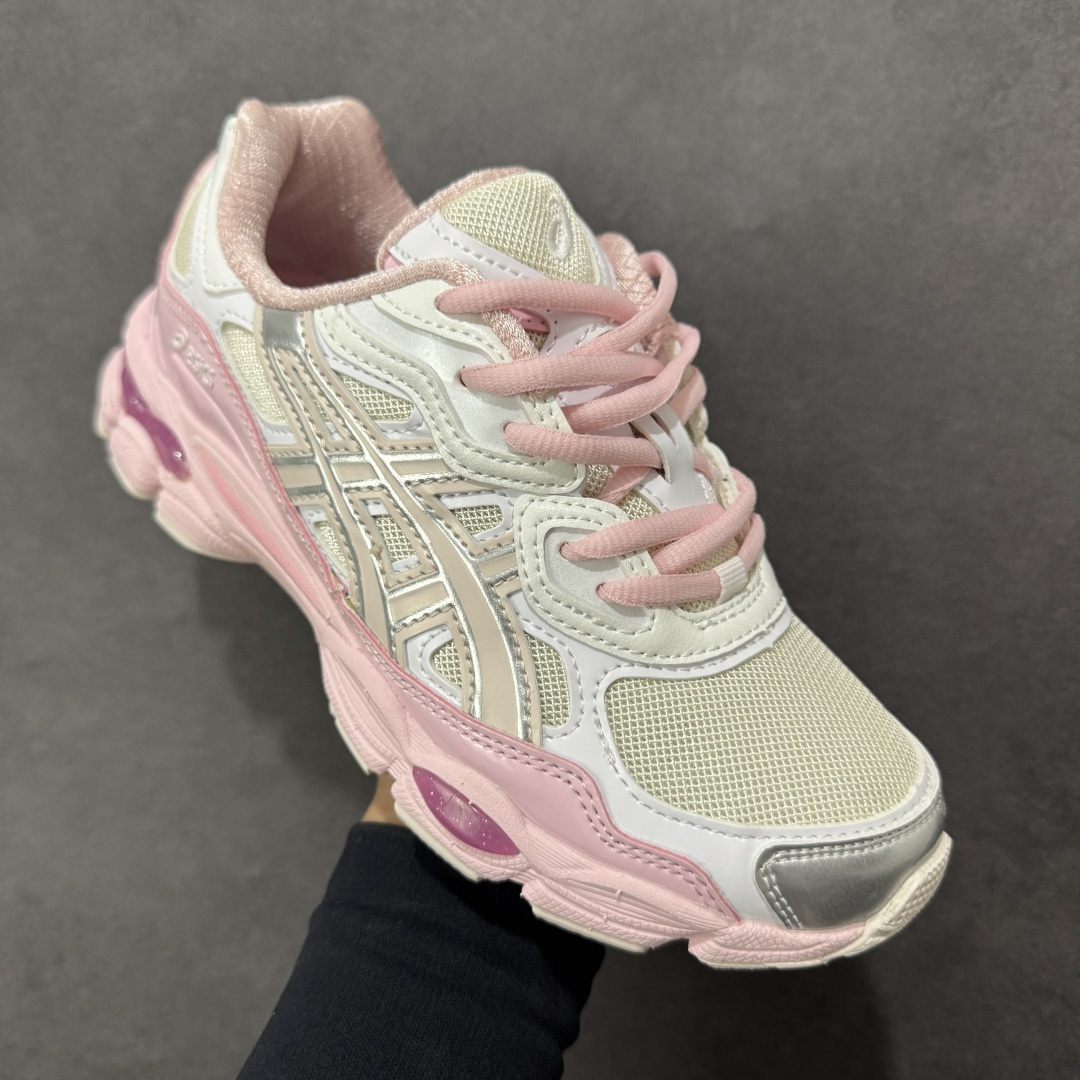 【纯原】ASICS GEL-NYC 亚瑟士 生活休闲鞋透气网眼鞋面 配合部分合成革材质 采用全新AHAR