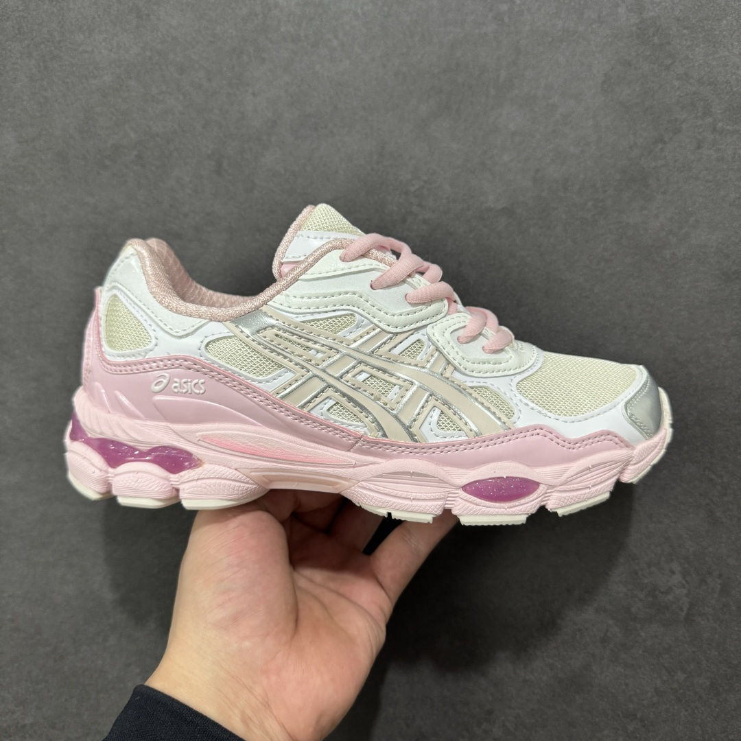 【纯原】ASICS GEL-NYC 亚瑟士 生活休闲鞋透气网眼鞋面 配合部分合成革材质 采用全新AHAR