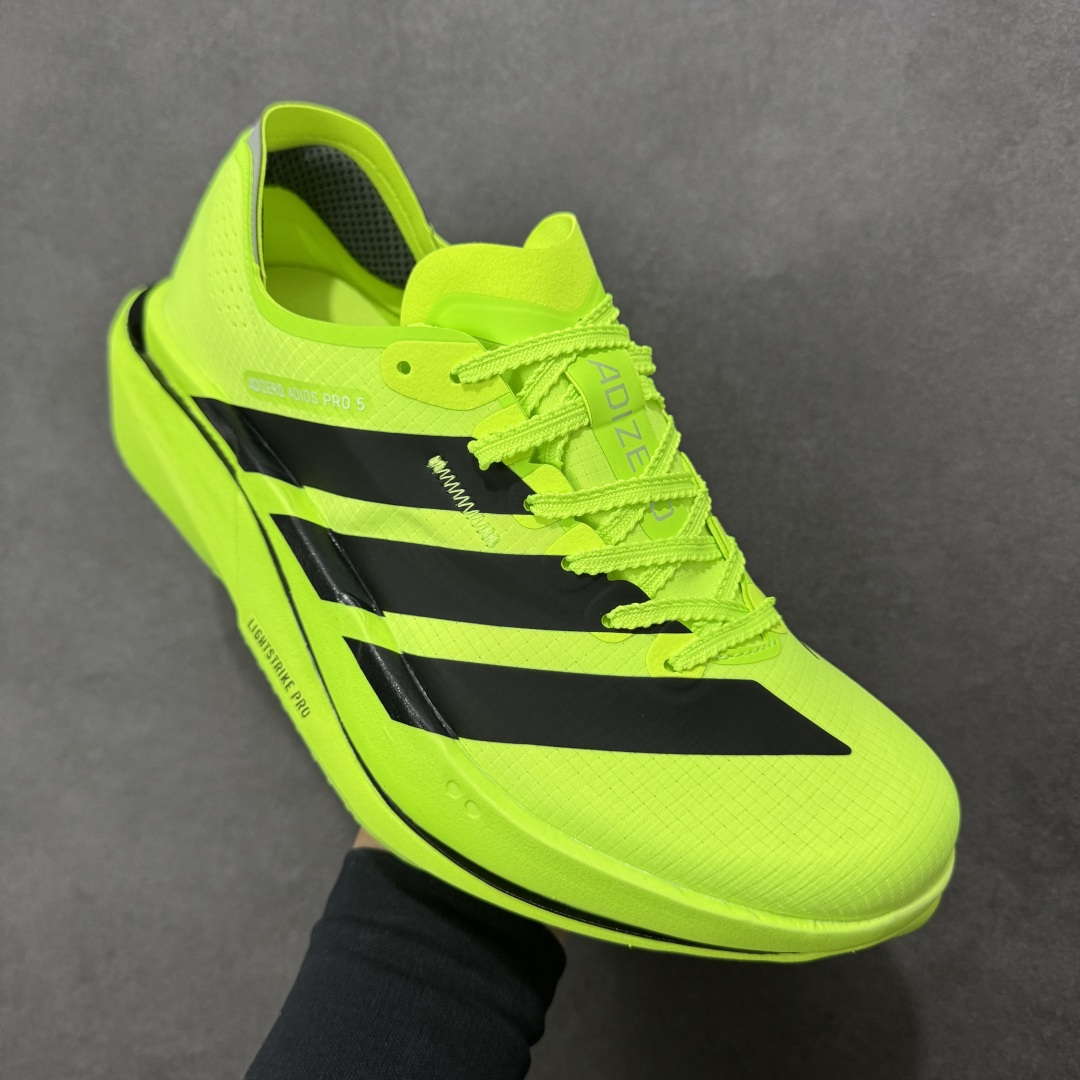 【纯原】Adidas Adizero Adios 5 M 阿迪达斯 马拉松飞线贾卡轻质透气休闲运动跑步鞋