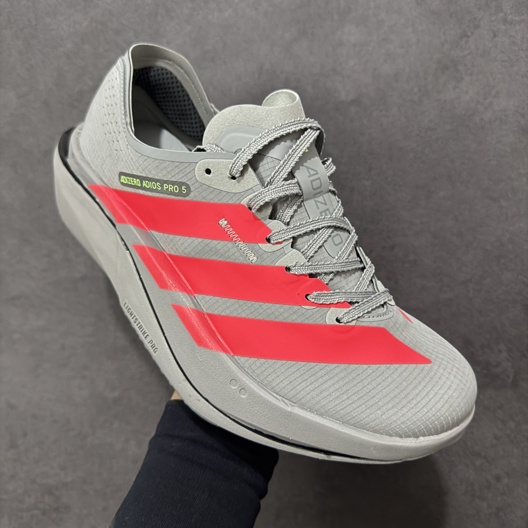 【纯原】Adidas Adizero Adios 5 M 阿迪达斯 马拉松飞线贾卡轻质透气休闲运动跑步鞋