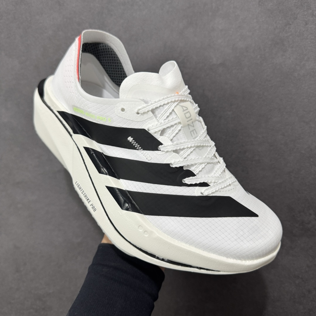 【纯原】Adidas Adizero Adios 5 M 阿迪达斯 马拉松飞线贾卡轻质透气休闲运动跑步鞋