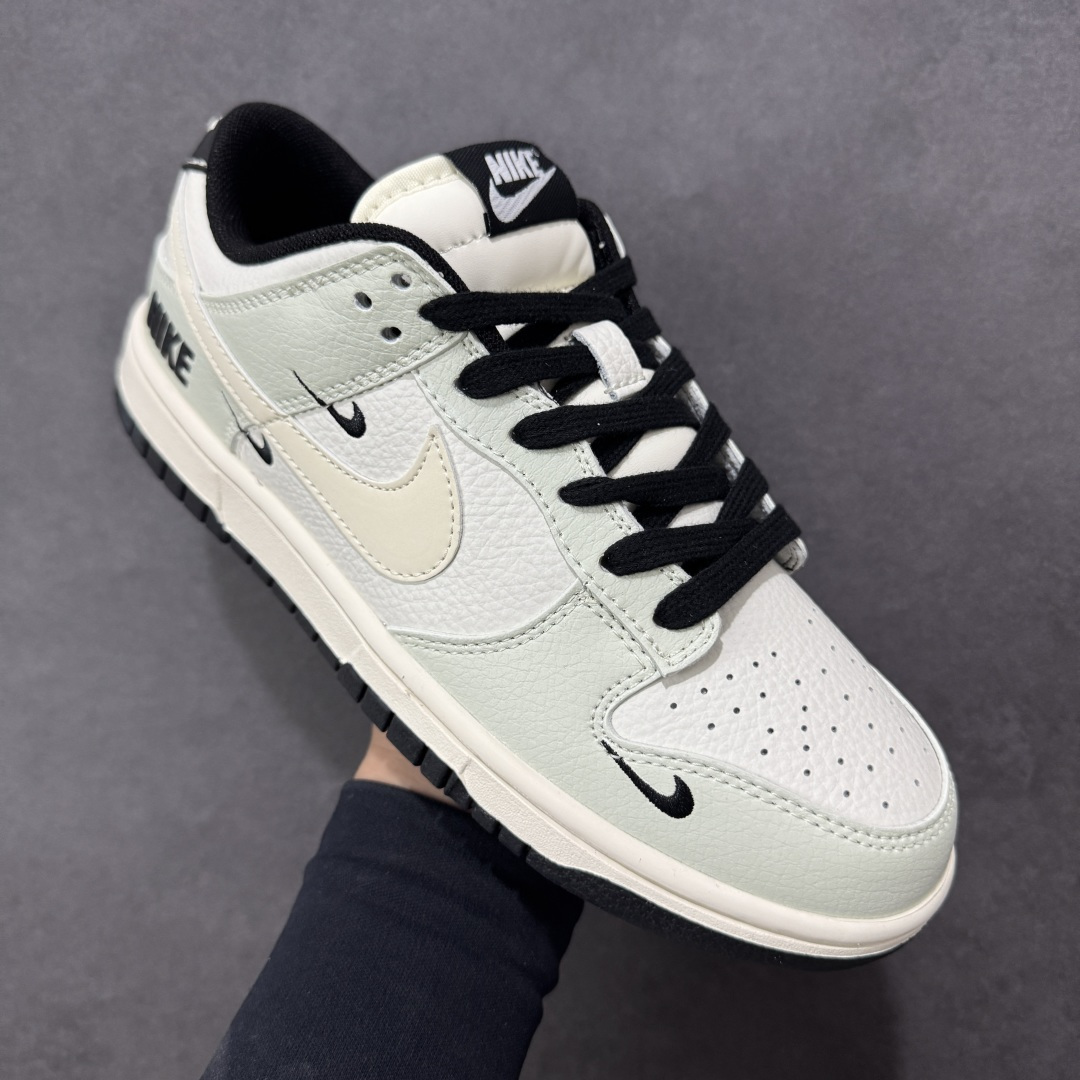 【纯原】Nike SB Dunk Low“ NIKE联名--抹茶绿黑勾” 周年高端定制 低帮休闲板鞋 定