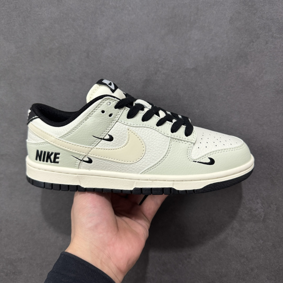 【纯原】Nike SB Dunk Low“ NIKE联名--抹茶绿黑勾” 周年高端定制 低帮休闲板鞋 定