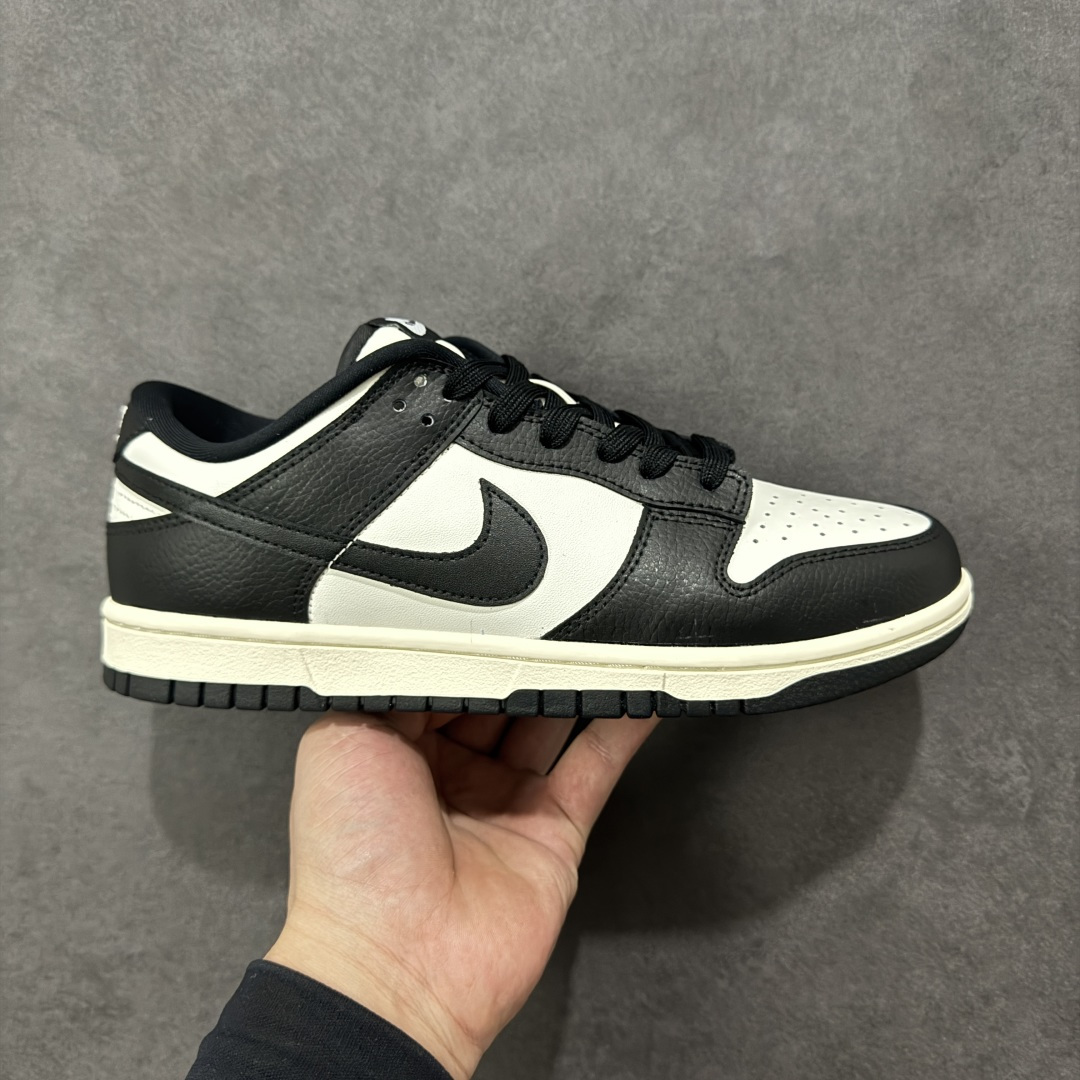 【纯原】Nike SB Dunk Low 黑白熊猫 低帮休闲板鞋 HQ7487-100尺码：35.5 3