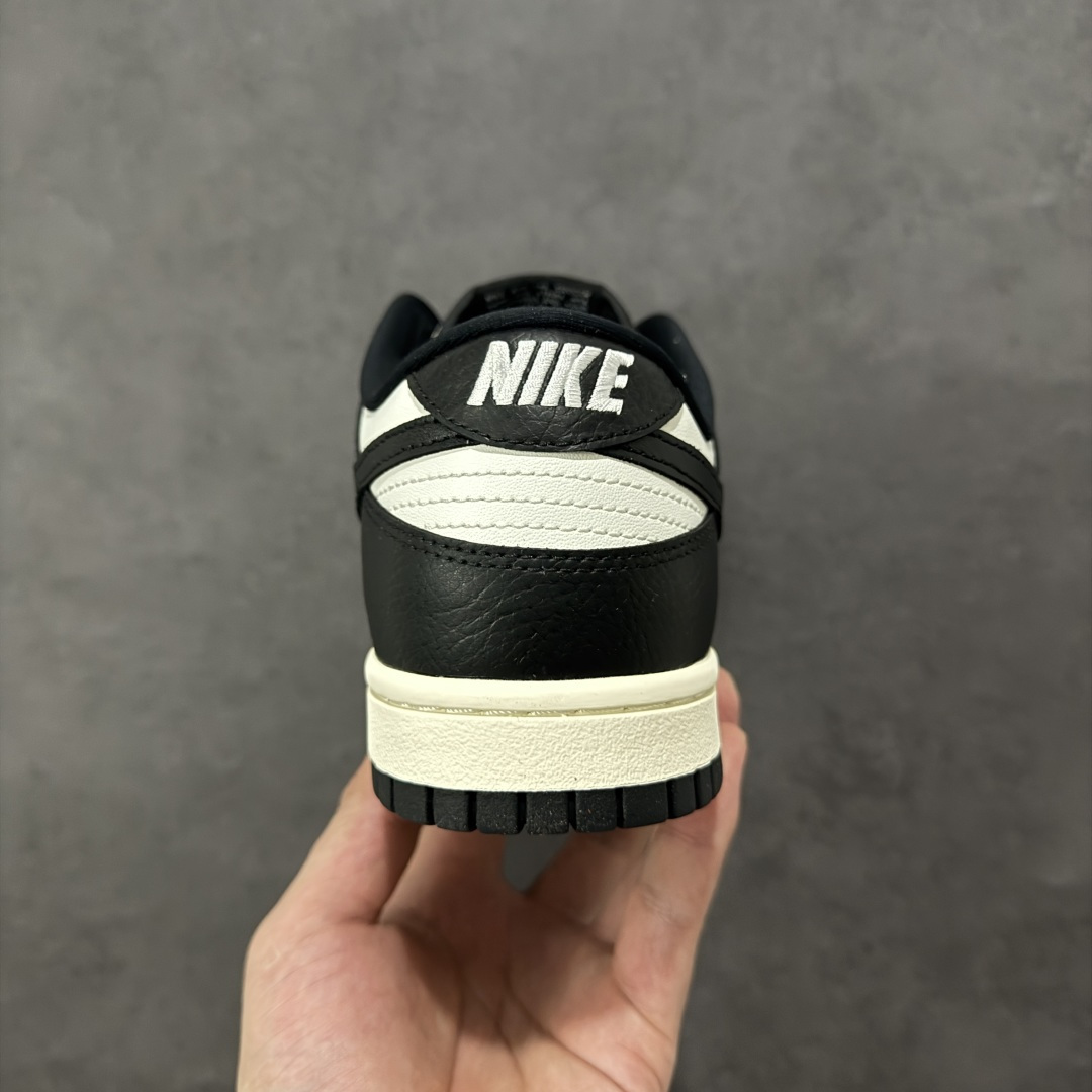 【纯原】Nike SB Dunk Low 黑白熊猫 低帮休闲板鞋 HQ7487-100尺码：35.5 3