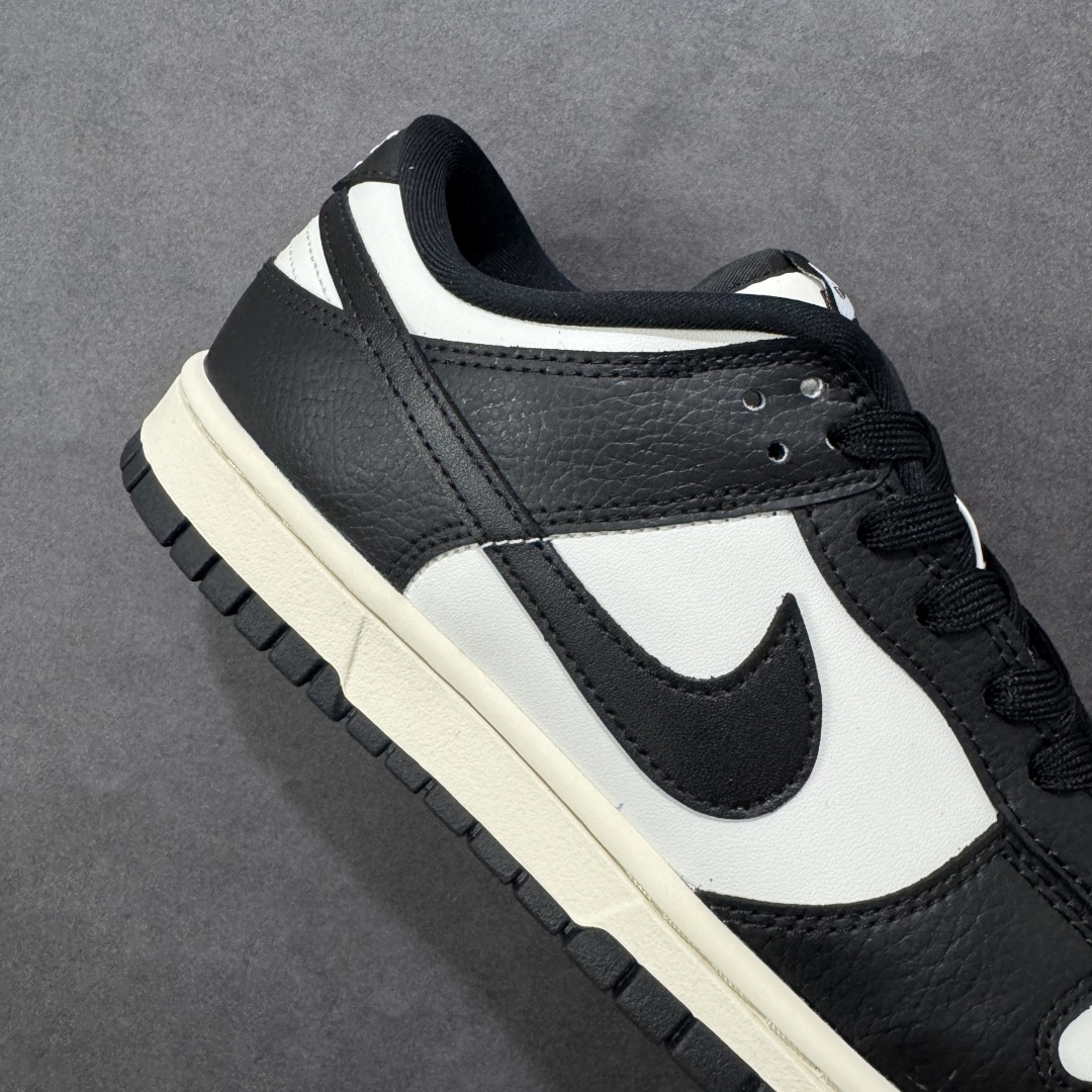 【纯原】Nike SB Dunk Low 黑白熊猫 低帮休闲板鞋 HQ7487-100尺码：35.5 3