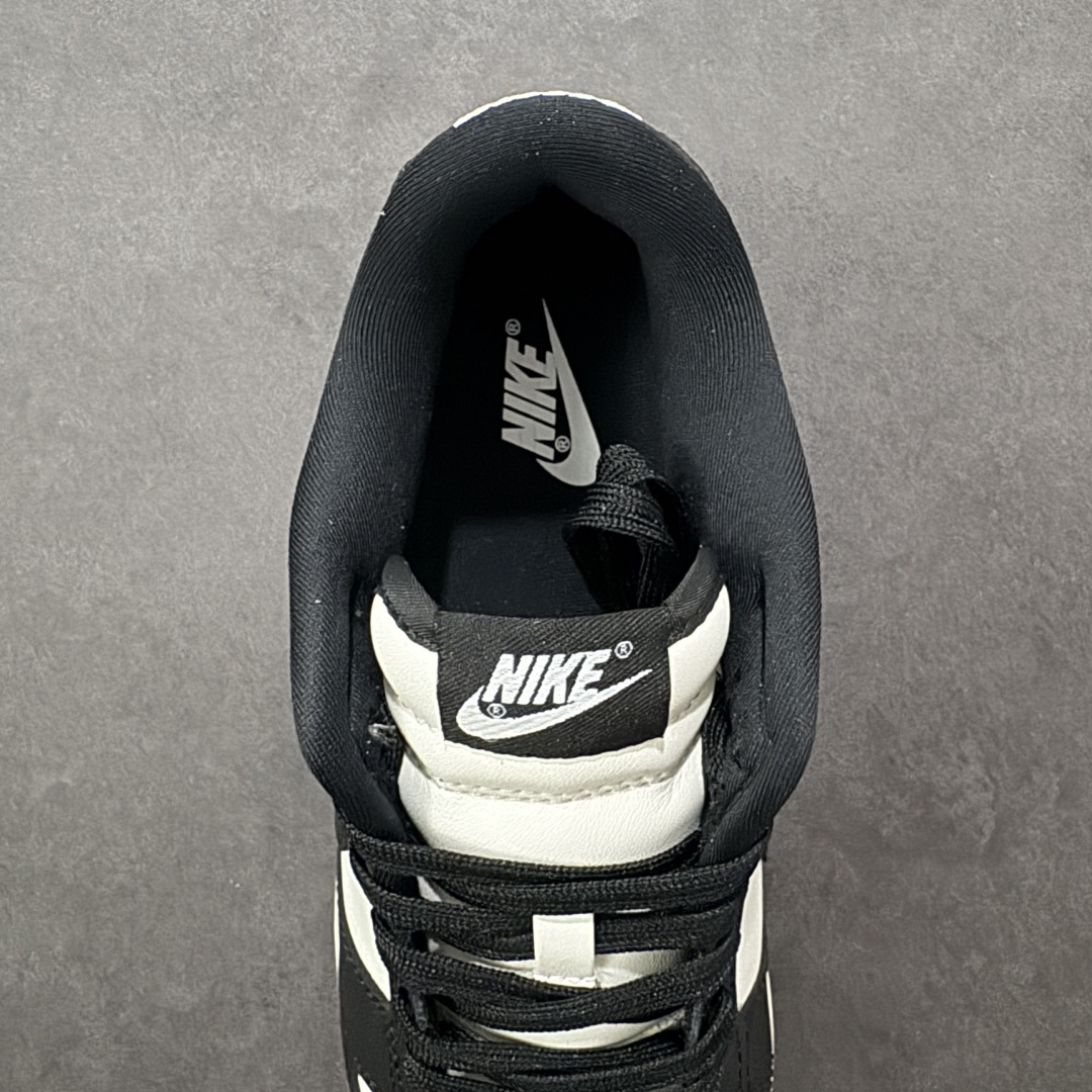 【纯原】Nike SB Dunk Low 黑白熊猫 低帮休闲板鞋 HQ7487-100尺码：35.5 3