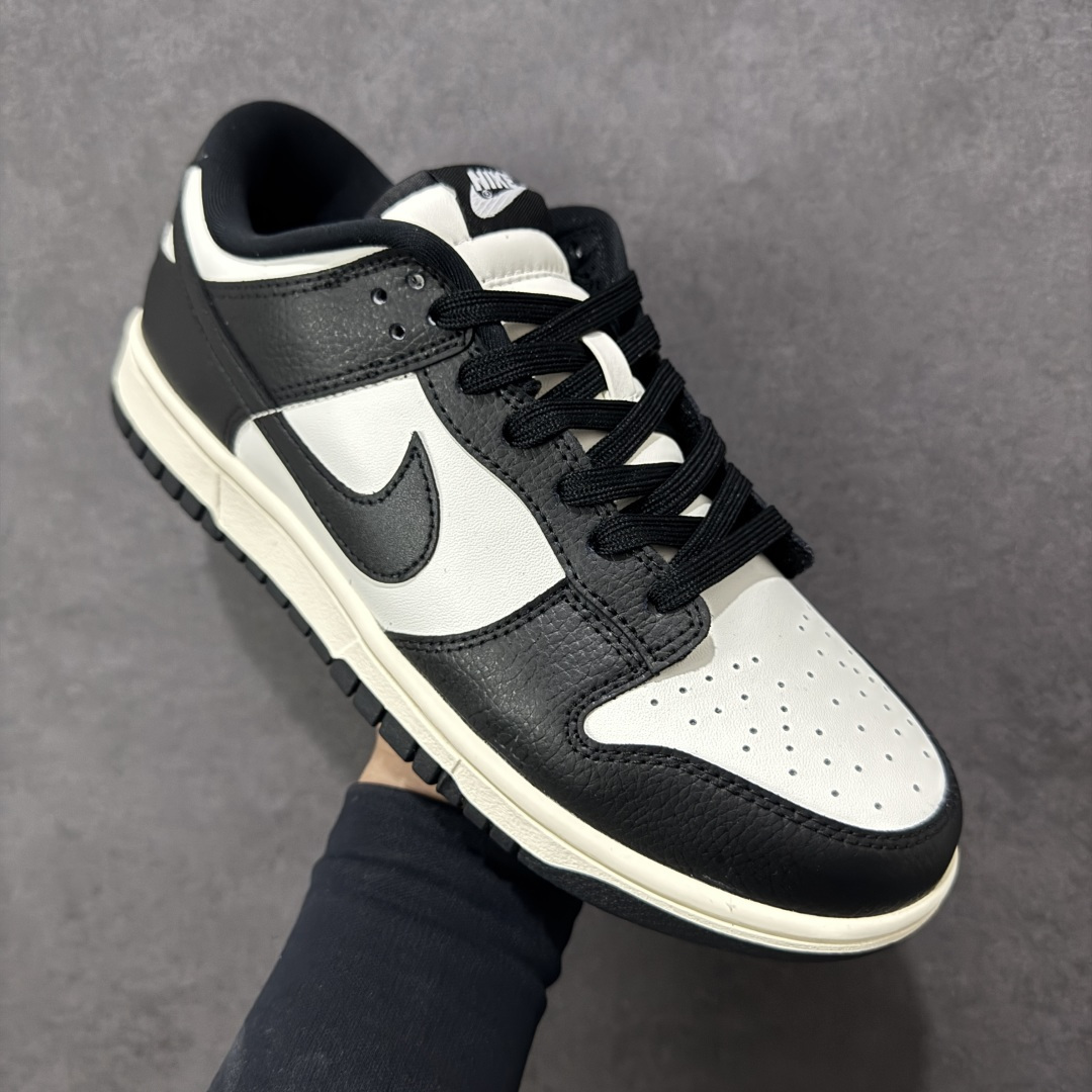 【纯原】Nike SB Dunk Low 黑白熊猫 低帮休闲板鞋 HQ7487-100尺码：35.5 3