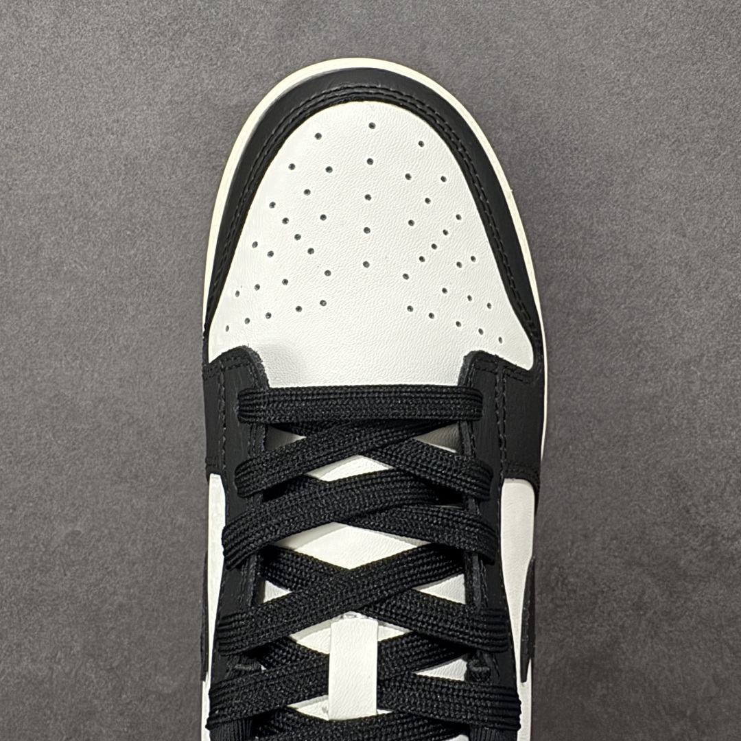 【纯原】Nike SB Dunk Low 黑白熊猫 低帮休闲板鞋 HQ7487-100尺码：35.5 3