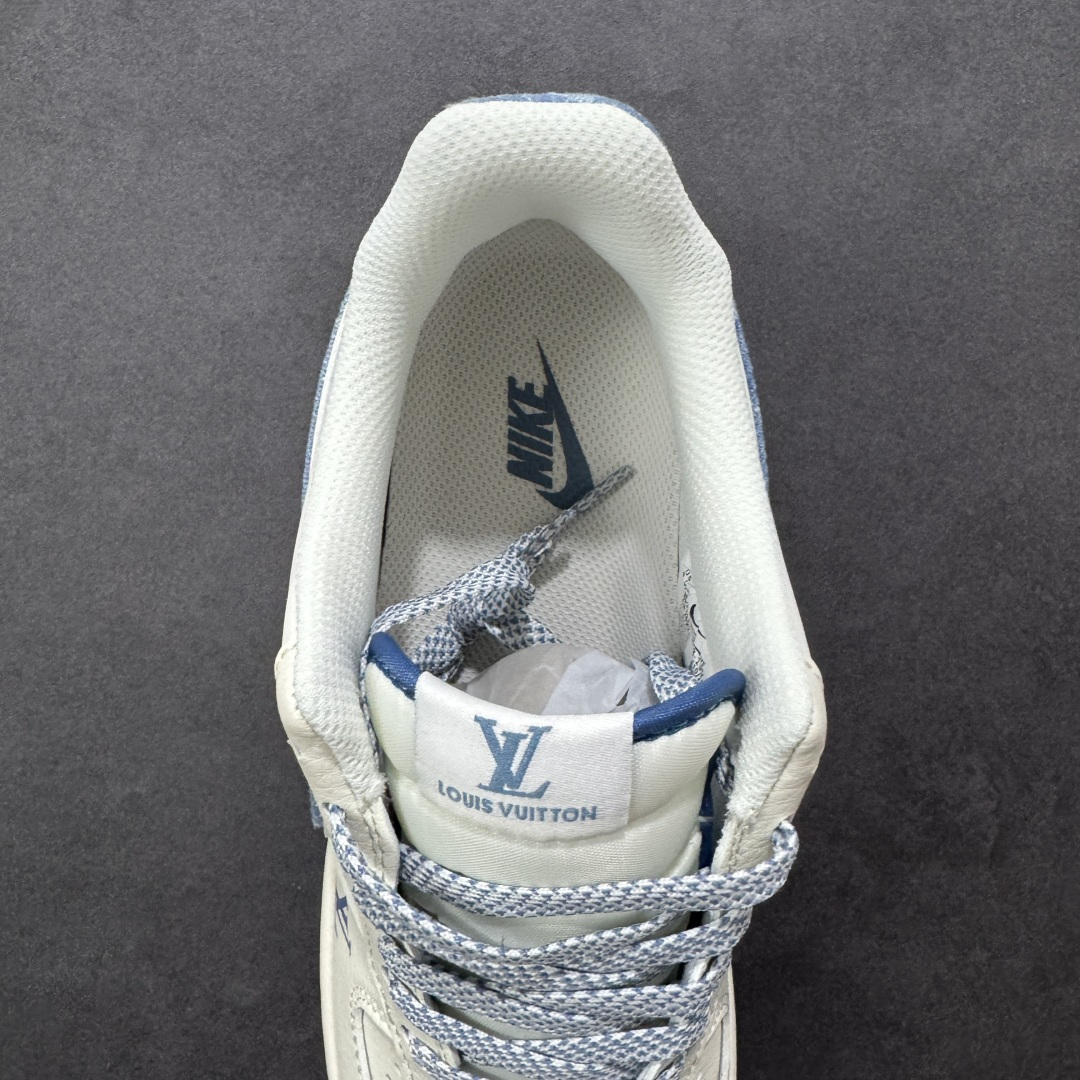 【纯原】NIke Air Force 1 '07 Low “LV联名-牛仔蓝”空军一号 低帮 运动鞋 休