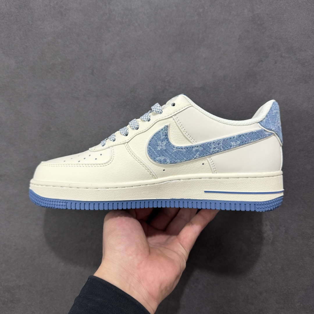 【纯原】NIke Air Force 1 '07 Low “LV联名-牛仔蓝”空军一号 低帮 运动鞋 休