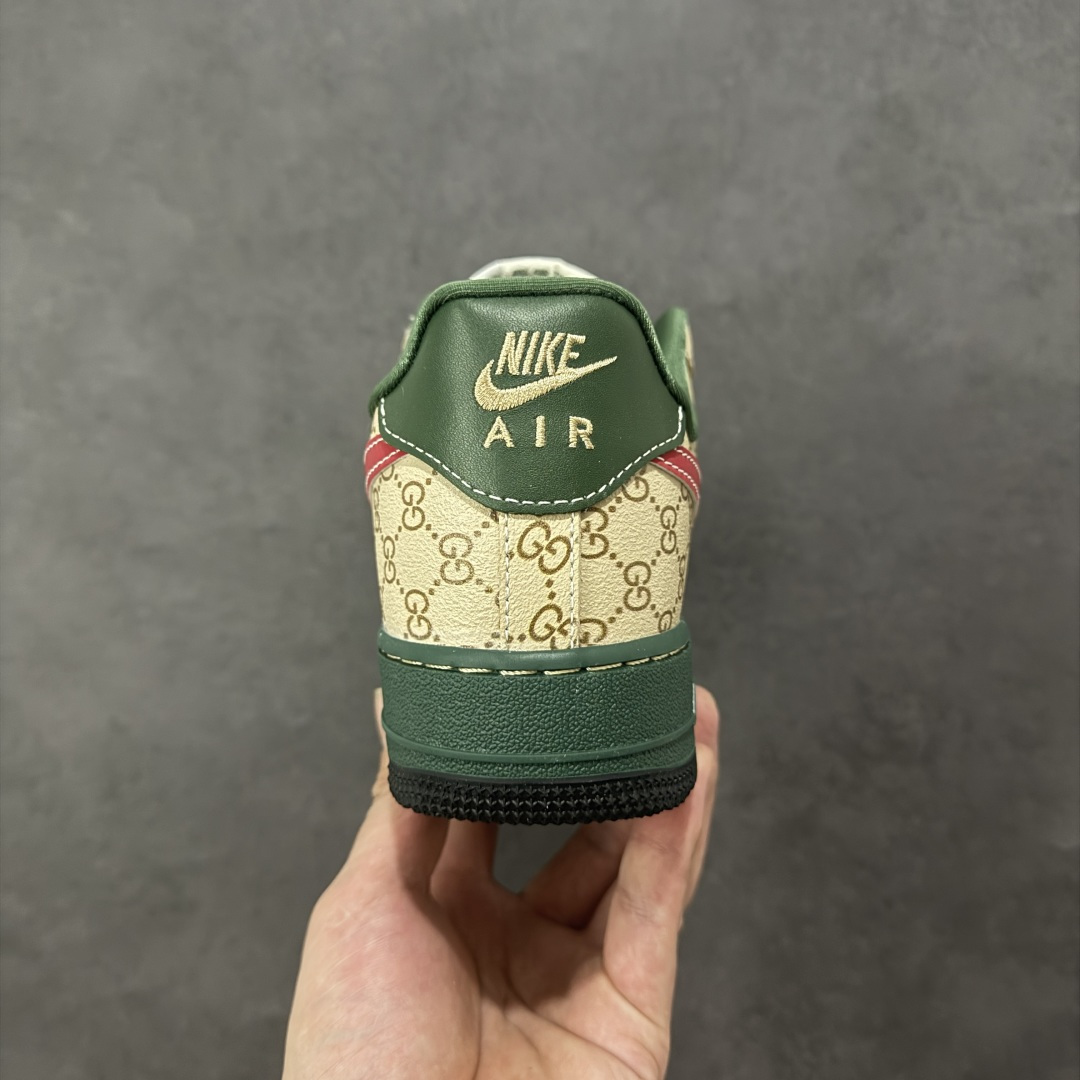 【纯原】Nike Air Force 1'07 Low 古驰联名 花纹红勾 空军一号低帮休闲板鞋#原楦头