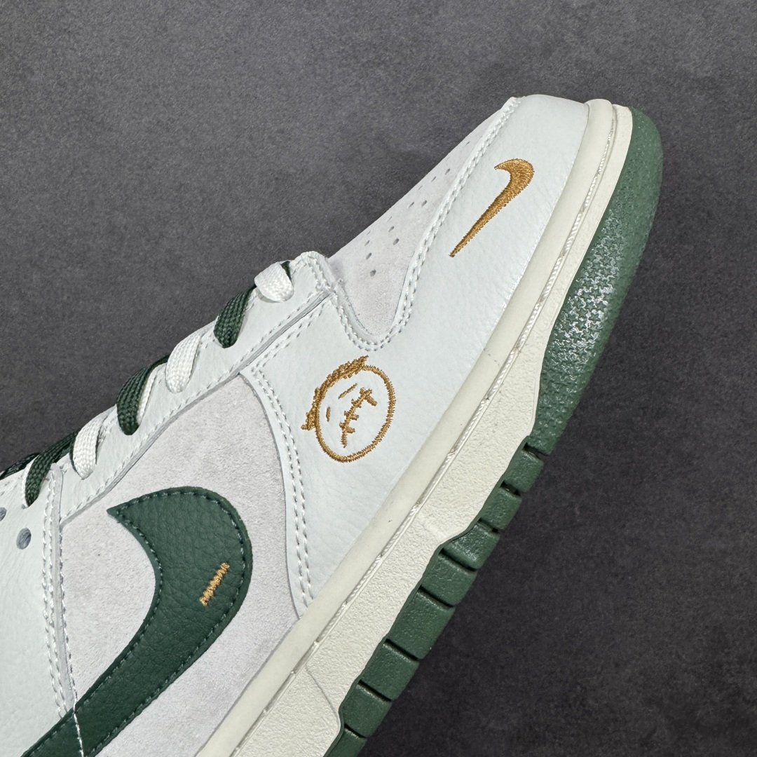 【纯原】Nike SB Dunk 斯图西 LV 三方联名——米白灰绿 高端定制 低帮休闲板鞋 定制鞋盒 