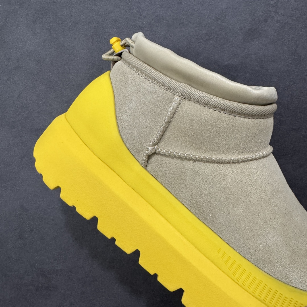 图片[6]-【X1纯原】全网最齐ugg 130个配色市面顶级版本 UGG 25款王一博二代系列黑色4cm厚底 广州外贸大厂生产鞋头到鞋垫真羊皮毛一体独立外盒包装芯片带防水工艺区别市面任何版本 独立原版开发大底羊绒鞋垫冬季保暖外出家居都是很适合的选择近年uug推出款式系列局部偏向年轻消费者喜好也走到时尚潮流穿搭的前沿鞋身材质防泼水涂层翻毛皮鞋面17毫米UGGPURE™植入式羊毛内底轻便防滑舒适橡胶外底带有品牌LOGO商标带全套包装 尺码：40-45 货号：1174196-选品中心