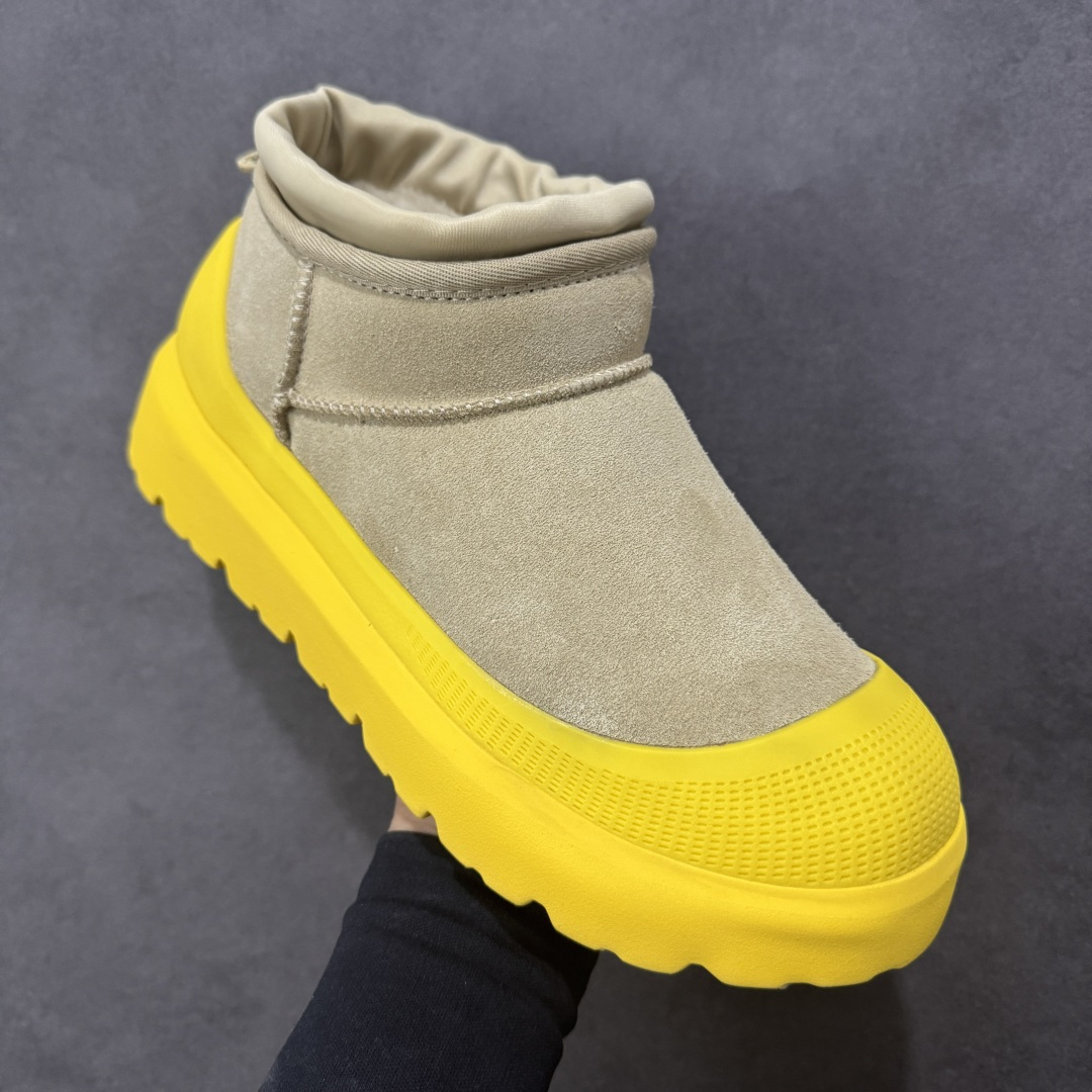 图片[3]-【X1纯原】全网最齐ugg 130个配色市面顶级版本 UGG 25款王一博二代系列黑色4cm厚底 广州外贸大厂生产鞋头到鞋垫真羊皮毛一体独立外盒包装芯片带防水工艺区别市面任何版本 独立原版开发大底羊绒鞋垫冬季保暖外出家居都是很适合的选择近年uug推出款式系列局部偏向年轻消费者喜好也走到时尚潮流穿搭的前沿鞋身材质防泼水涂层翻毛皮鞋面17毫米UGGPURE™植入式羊毛内底轻便防滑舒适橡胶外底带有品牌LOGO商标带全套包装 尺码：40-45 货号：1174196-选品中心