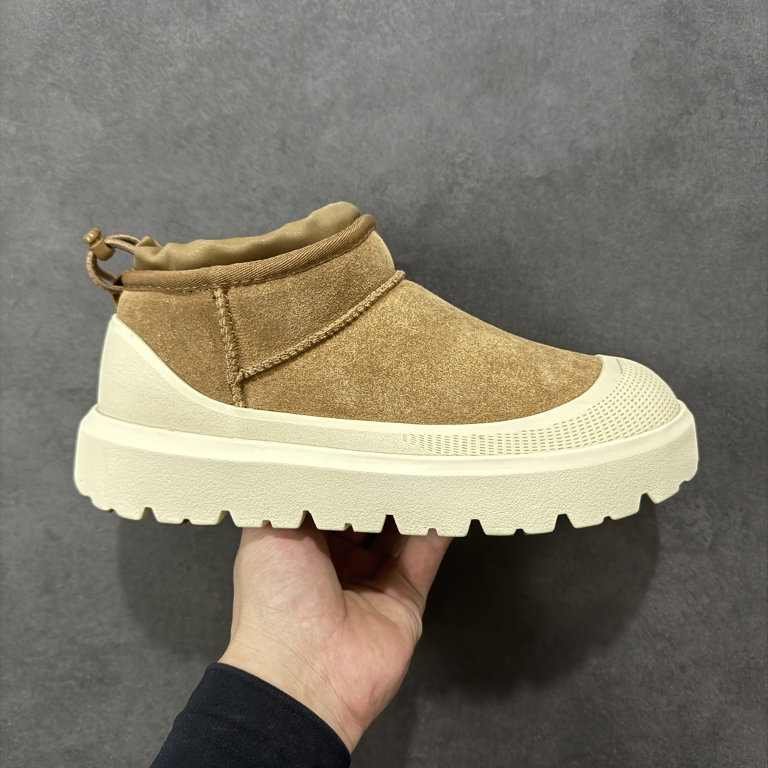 【X1纯原】全网最齐ugg 130个配色市面顶级版本 UGG 25款王一博二代系列黑色4cm厚底 广州外贸大厂生产鞋头到鞋垫真羊皮毛一体独立外盒包装芯片带防水工艺区别市面任何版本 独立原版开发大底羊绒鞋垫冬季保暖外出家居都是很适合的选择近年uug推出款式系列局部偏向年轻消费者喜好也走到时尚潮流穿搭的前沿鞋身材质防泼水涂层翻毛皮鞋面17毫米UGGPURE™植入式羊毛内底轻便防滑舒适橡胶外底带有品牌LOGO商标带全套包装 尺码:40-45 货号:1174196-选品中心