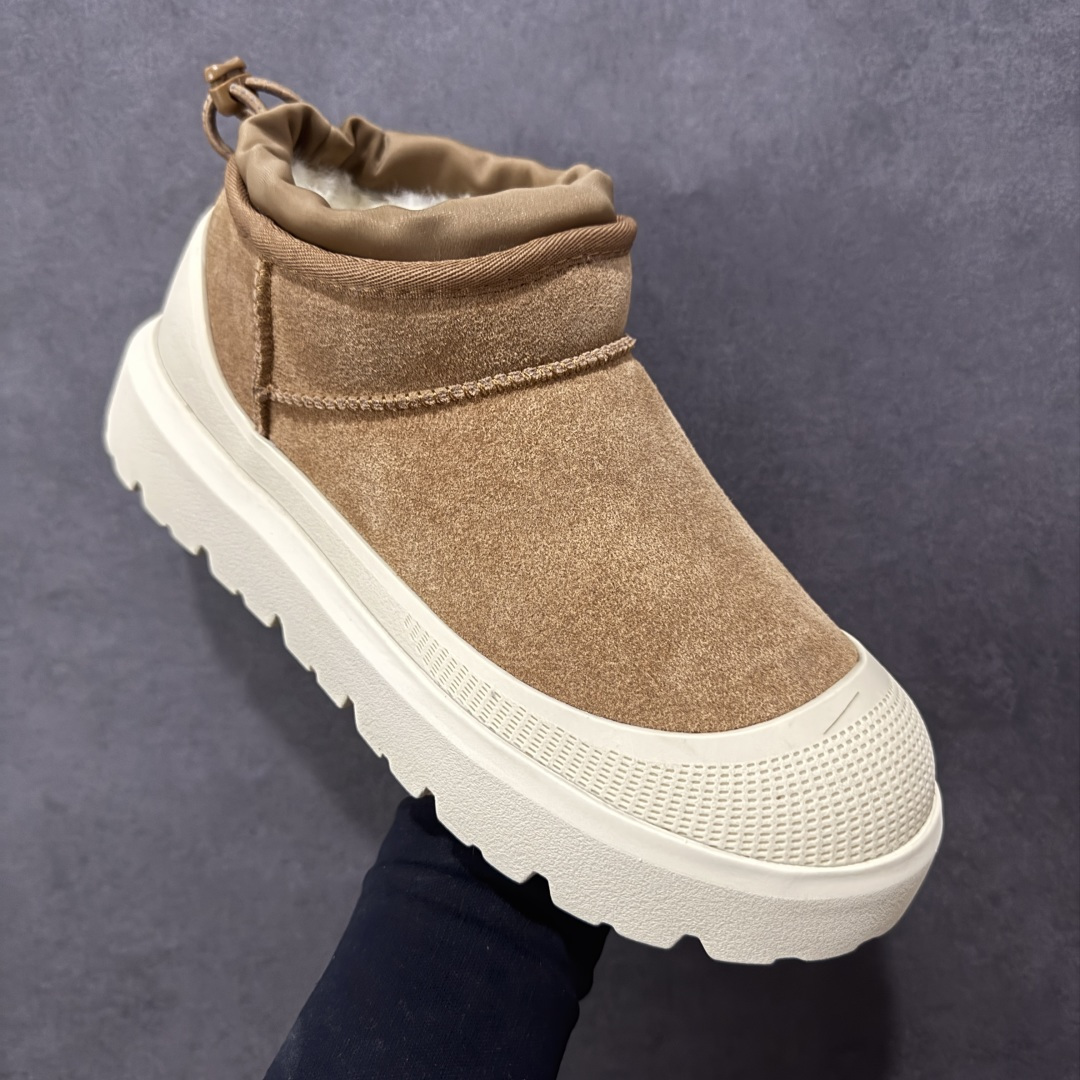 图片[3]-【X1纯原】全网最齐ugg 130个配色市面顶级版本 UGG 25款王一博二代系列黑色4cm厚底 广州外贸大厂生产鞋头到鞋垫真羊皮毛一体独立外盒包装芯片带防水工艺区别市面任何版本 独立原版开发大底羊绒鞋垫冬季保暖外出家居都是很适合的选择近年uug推出款式系列局部偏向年轻消费者喜好也走到时尚潮流穿搭的前沿鞋身材质防泼水涂层翻毛皮鞋面17毫米UGGPURE™植入式羊毛内底轻便防滑舒适橡胶外底带有品牌LOGO商标带全套包装 尺码：40-45 货号：1174196-选品中心