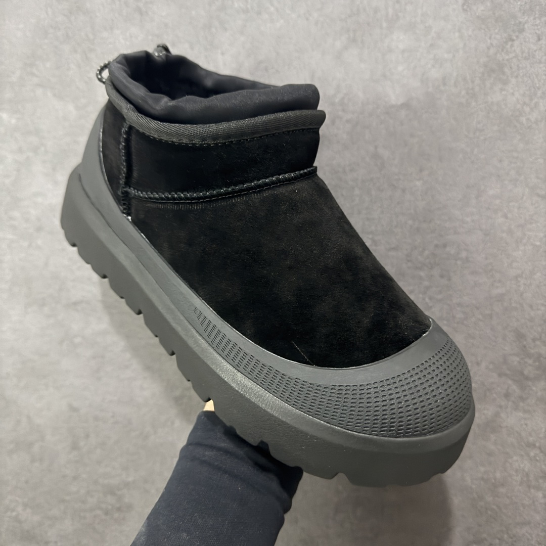 图片[3]-【X1纯原】全网最齐ugg 130个配色市面顶级版本 UGG 25款王一博二代系列黑色4cm厚底 广州外贸大厂生产鞋头到鞋垫真羊皮毛一体独立外盒包装芯片带防水工艺区别市面任何版本 独立原版开发大底羊绒鞋垫冬季保暖外出家居都是很适合的选择近年uug推出款式系列局部偏向年轻消费者喜好也走到时尚潮流穿搭的前沿鞋身材质防泼水涂层翻毛皮鞋面17毫米UGGPURE™植入式羊毛内底轻便防滑舒适橡胶外底带有品牌LOGO商标带全套包装 尺码：40-45 货号：1174196-选品中心